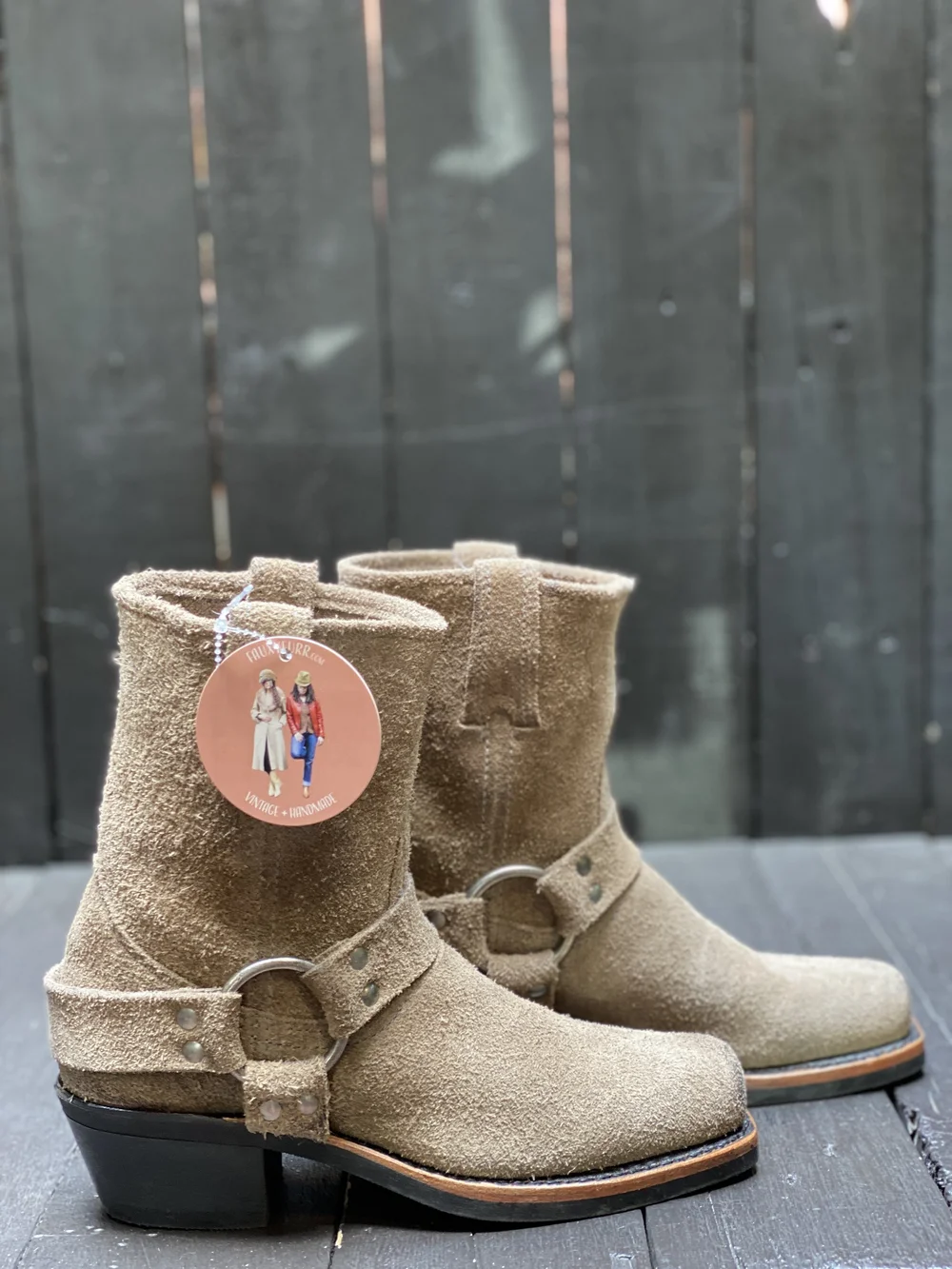 Womens 6, Frye Boots — FauxyFurr Vintage Handmade