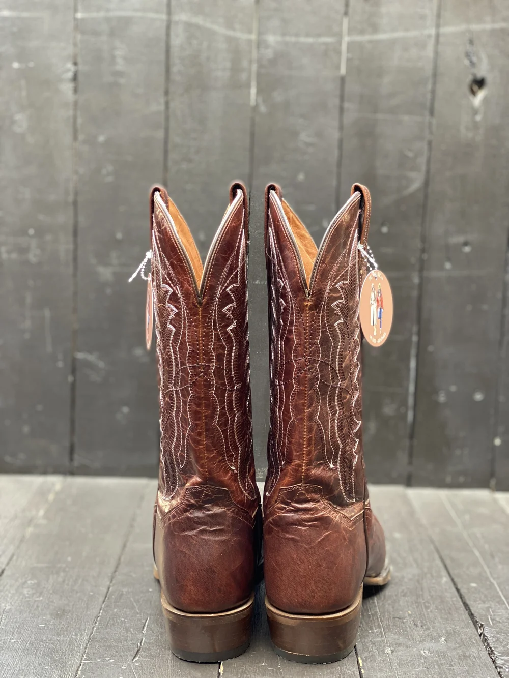 Mens 13, Dan Post Boots — FauxyFurr Vintage + Handmade display picture 1