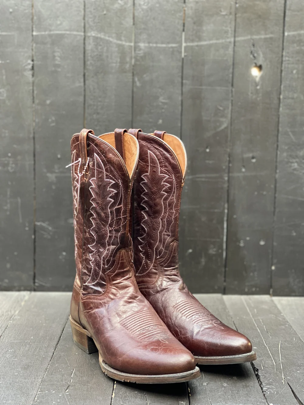 Mens 13, Dan Post Boots — FauxyFurr Vintage + Handmade display picture 3