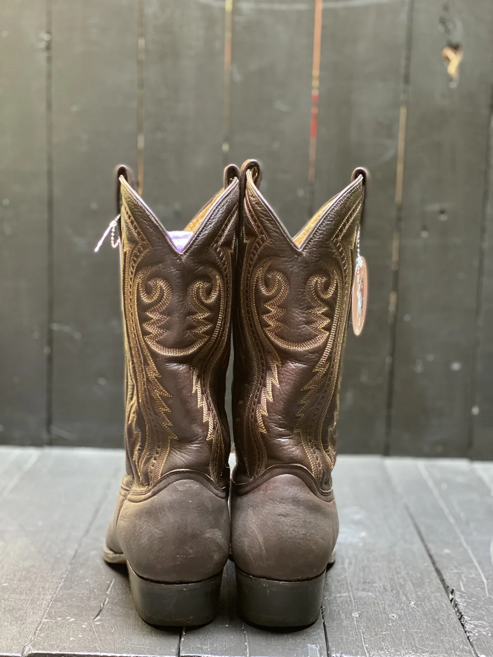 Mens 10, Jaca Boots — FauxyFurr Vintage + Handmade