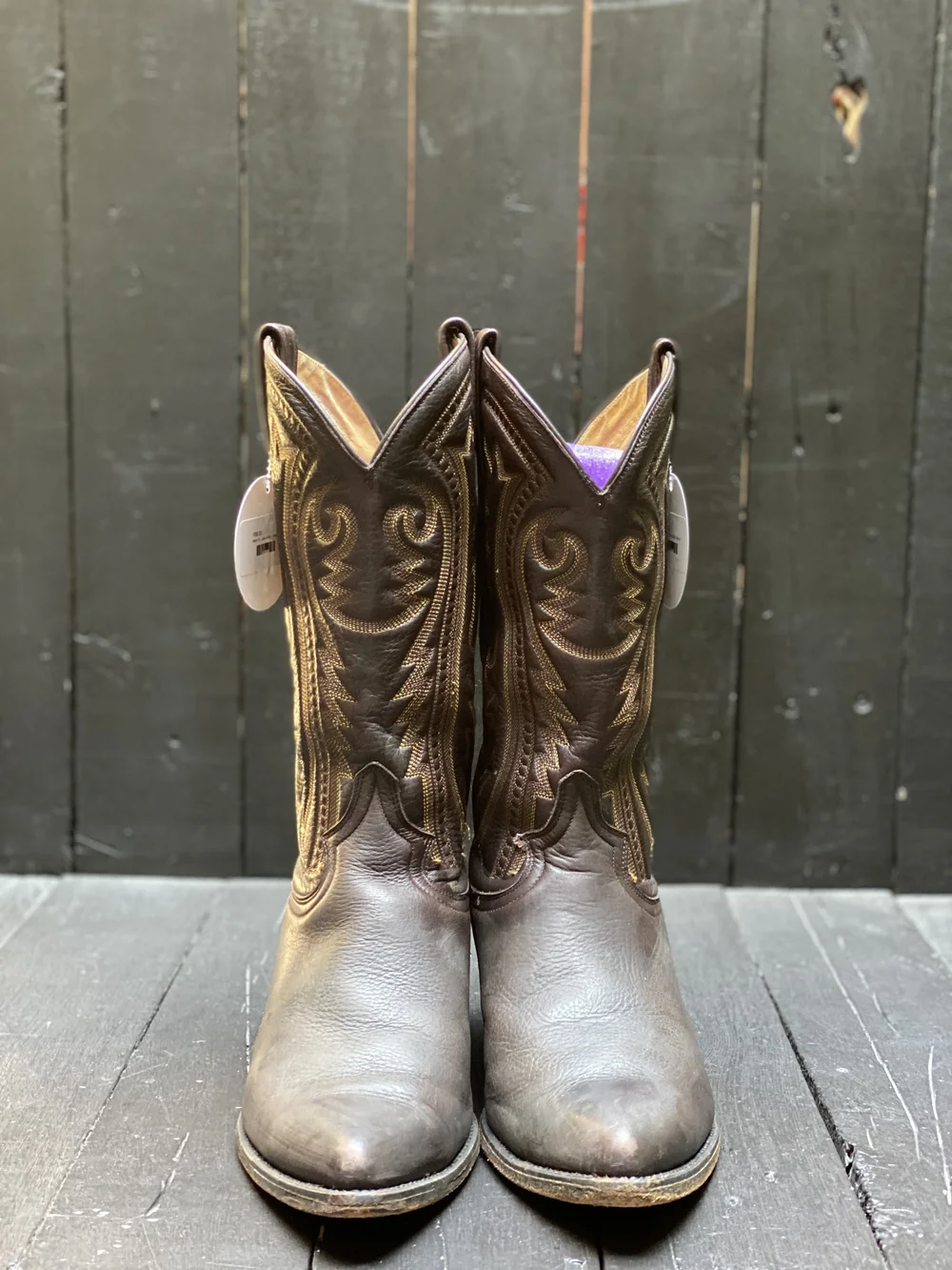 Vintage Men’s Jaca Brand Handmade Cowboy Western Boots Mens 10, Jaca Boots — FauxyFurr Vintage + Handmade main image 3