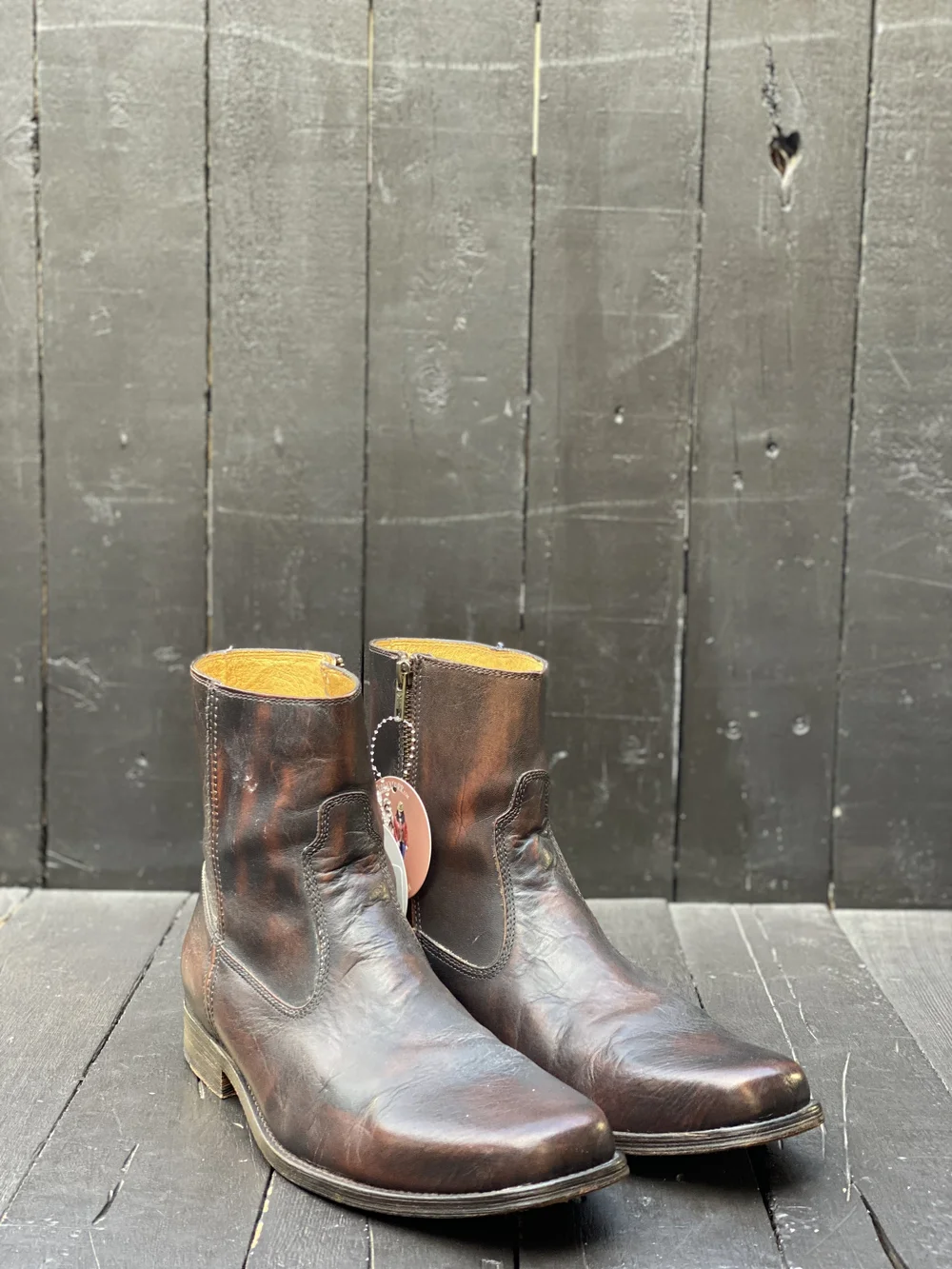 Mens 12, Frye Boots — FauxyFurr Vintage + Handmade display picture 1
