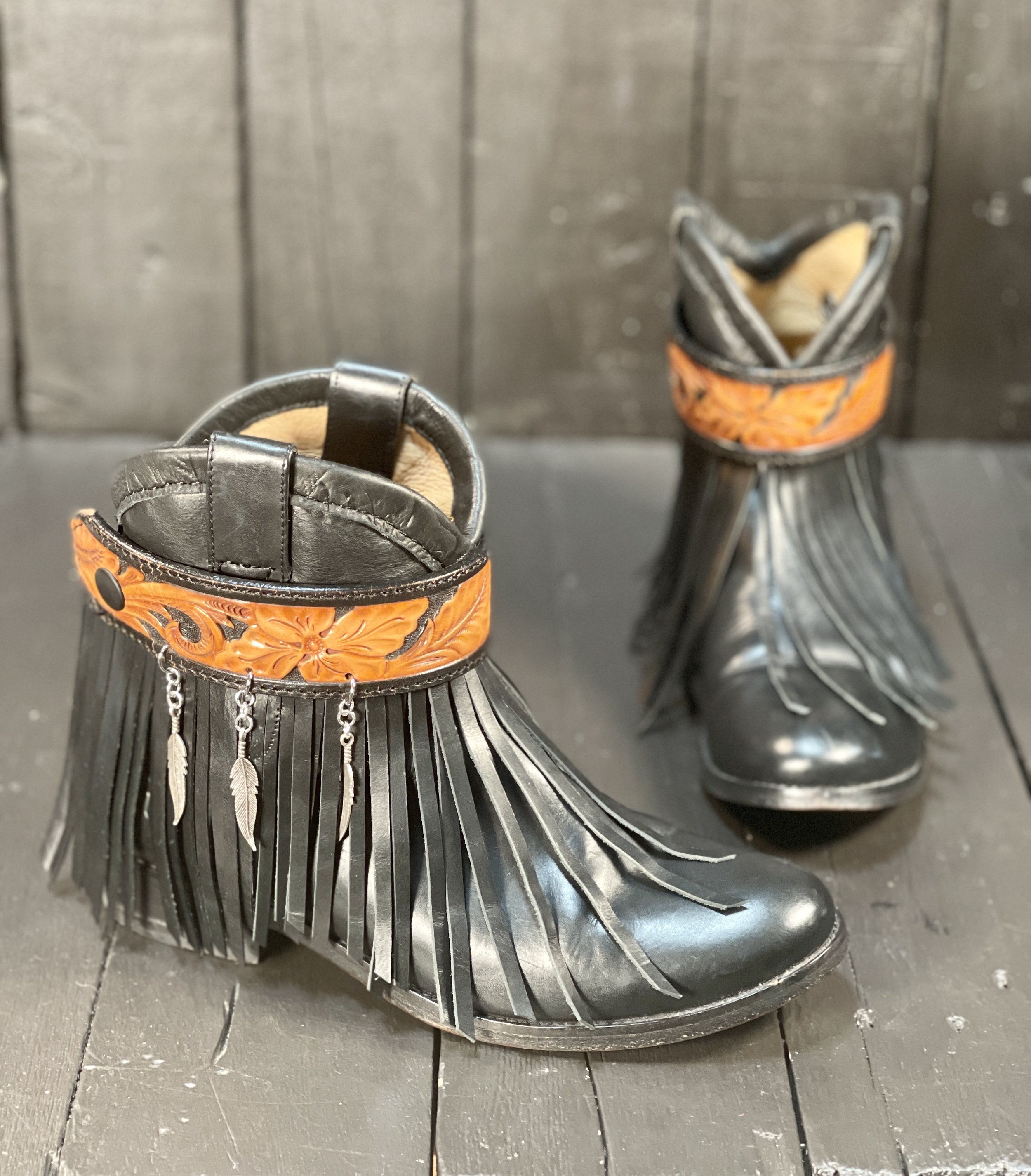 custom boho boot with leather fringe.jpeg