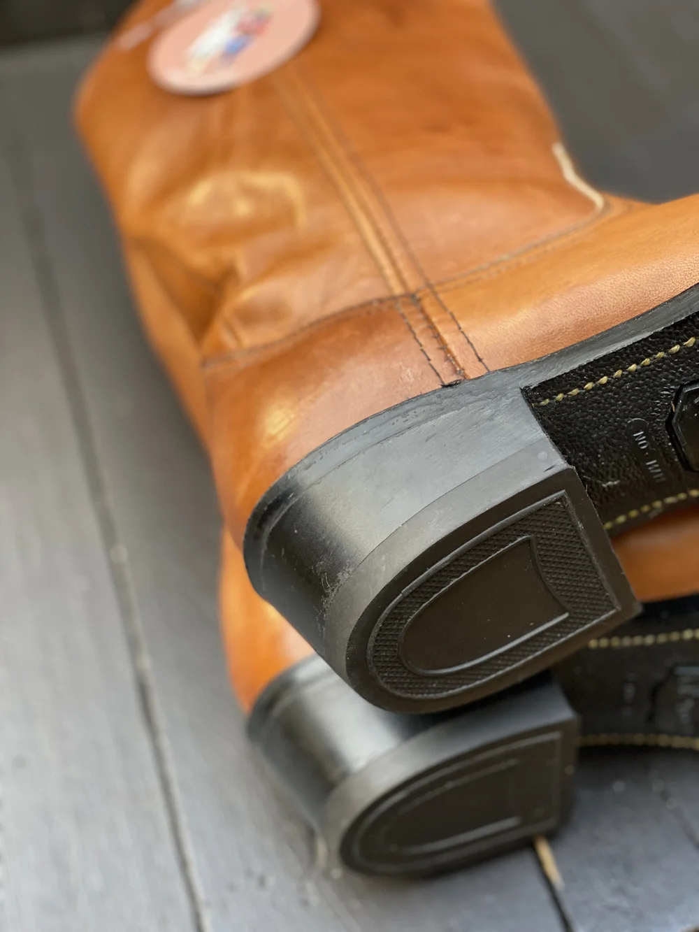 Mens 9.5, Mason Western Boots — FauxyFurr Vintage + Handmade display picture 3