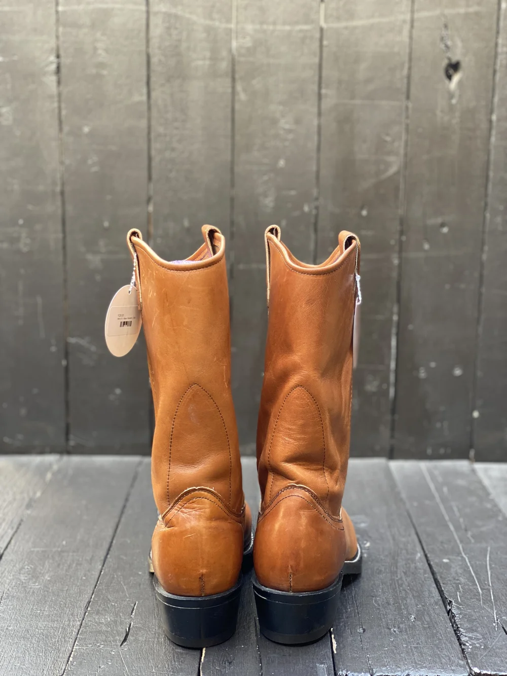 Mens 9.5, Mason Western Boots — FauxyFurr Vintage + Handmade display picture 1