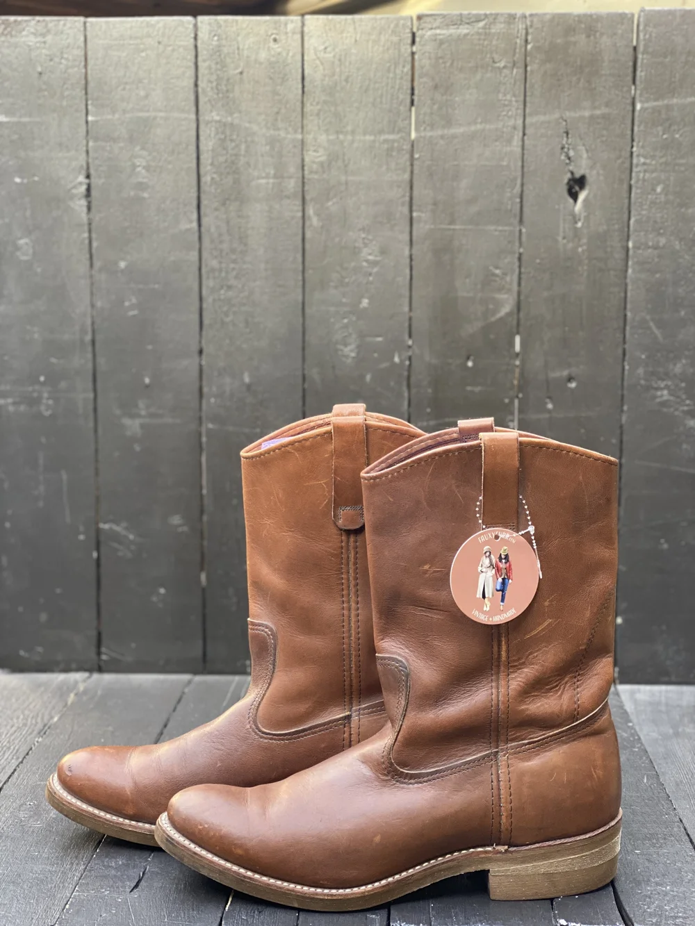 Mens 12, Red Wing Boots — FauxyFurr Vintage + Handmade display picture 3