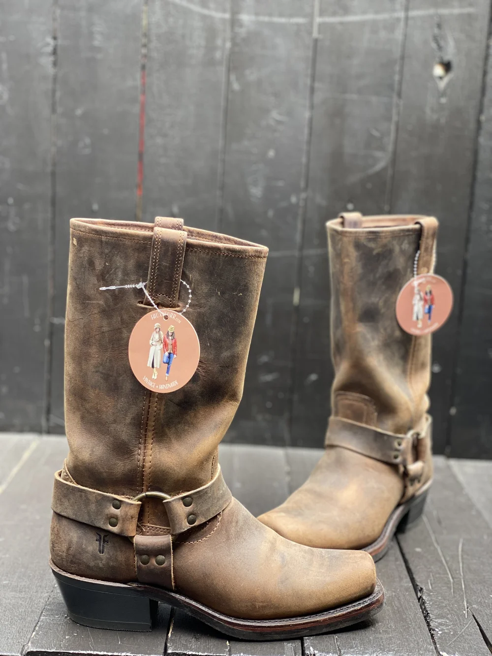 Mens 10, Frye Boots — FauxyFurr Vintage + Handmade display picture 1