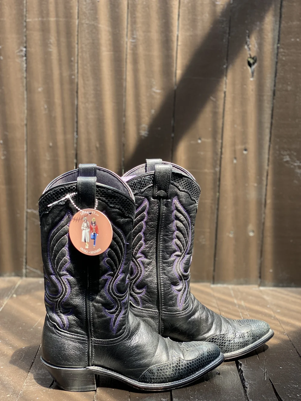 Womens 8, Code West Boots — FauxyFurr Vintage + Handmade display picture 2
