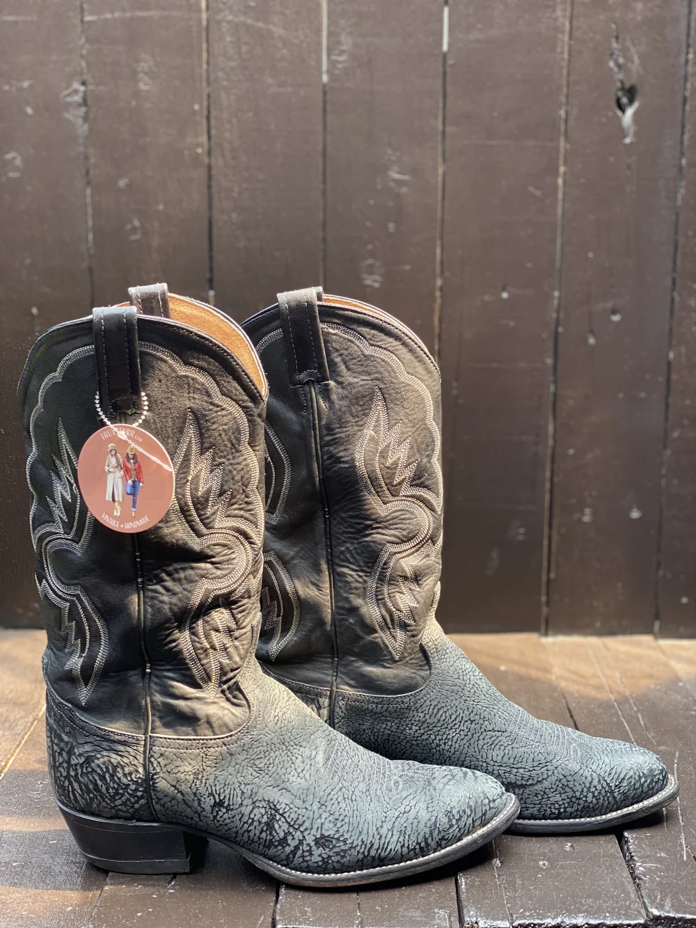 Mens 10D, Tony Lama Boots — FauxyFurr Vintage + Handmade display picture 1