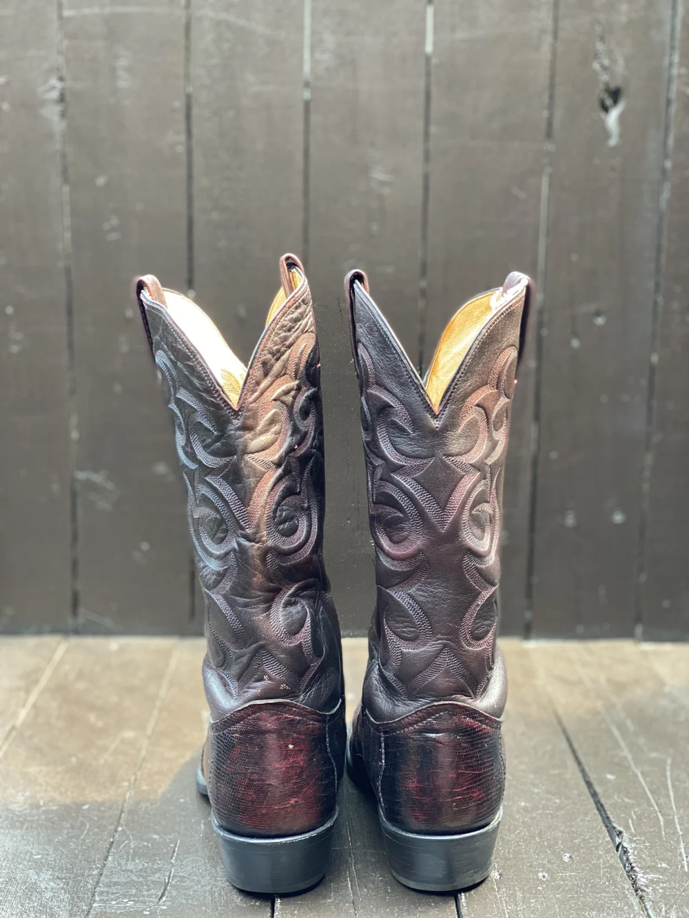 Mens 10.5EE, Nocona Boots — FauxyFurr Vintage + Handmade display picture 3