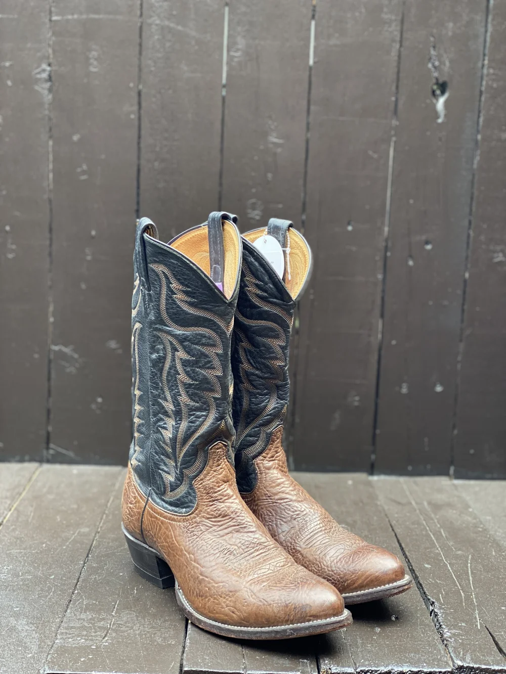 Mens 9, Tony Lama Boots — FauxyFurr Vintage + Handmade display picture 2