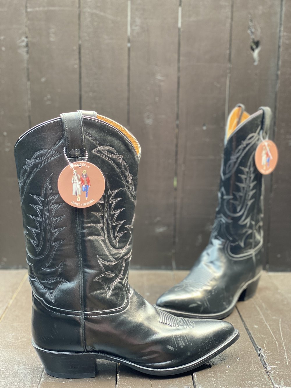 Mens 11EE, Tony Lama Boots — FauxyFurr Vintage + Handmade display picture 1