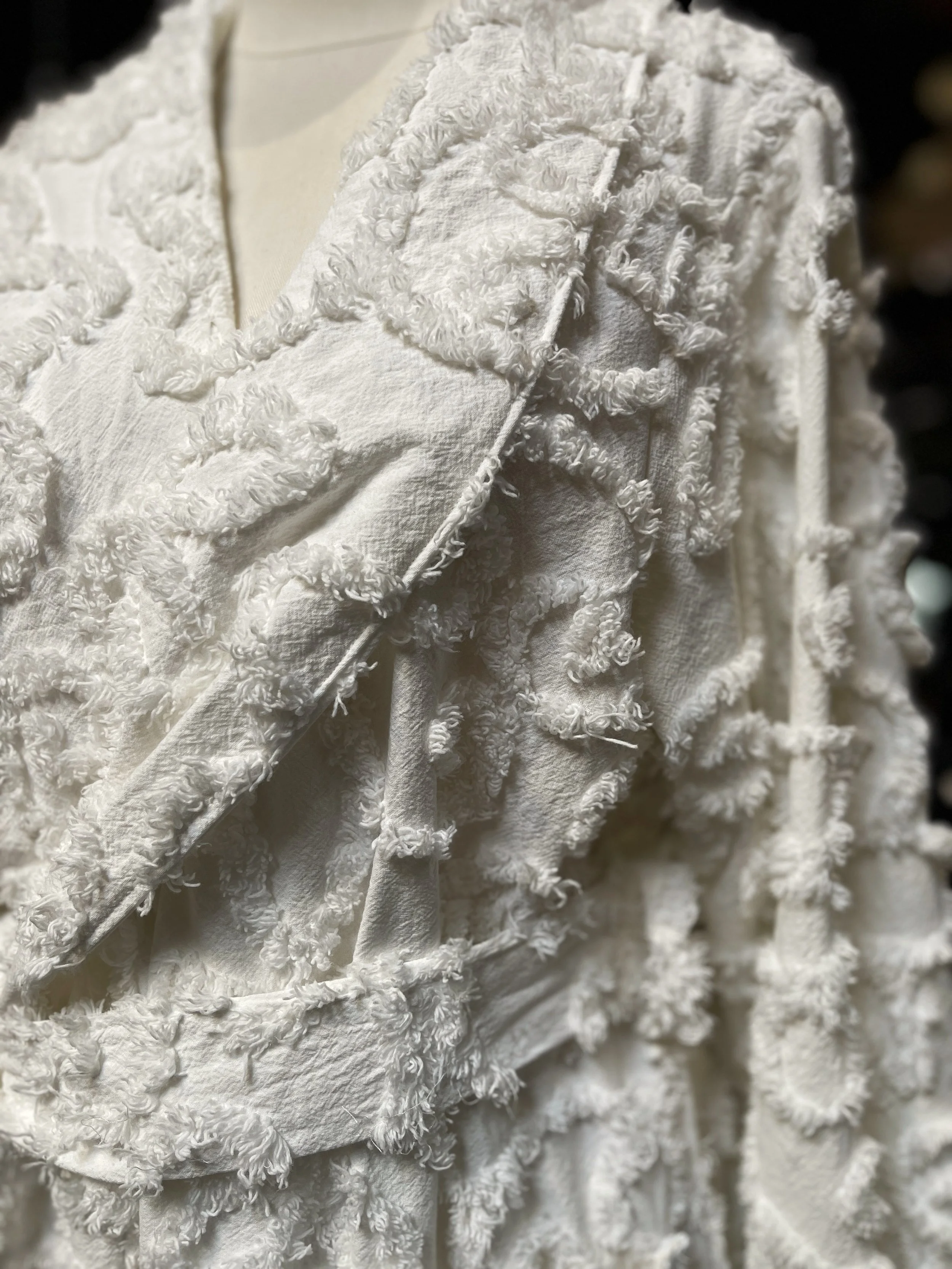 Meet "Betty"  a Handmade Chenille Robe