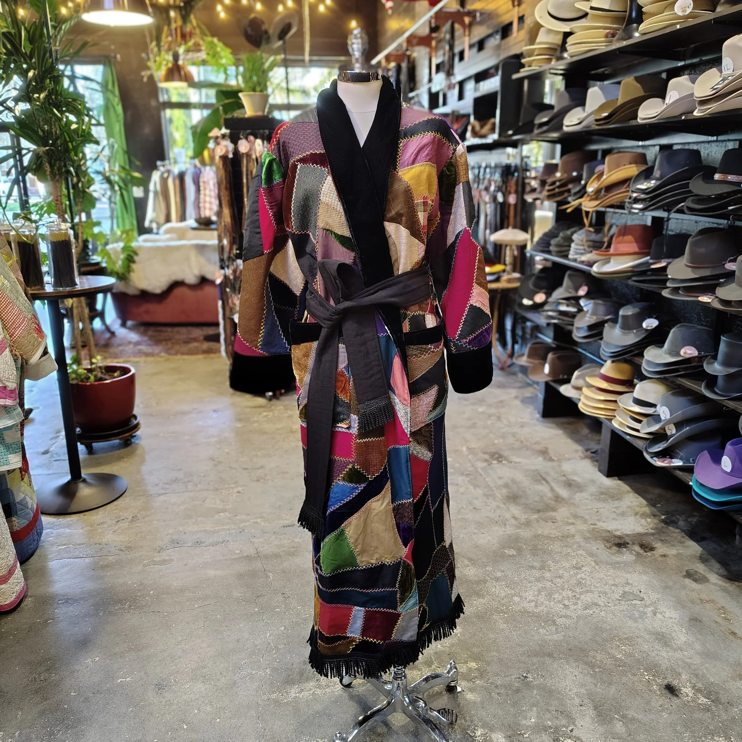 Meet "Arlona" a Handmade House Coat - SOLD