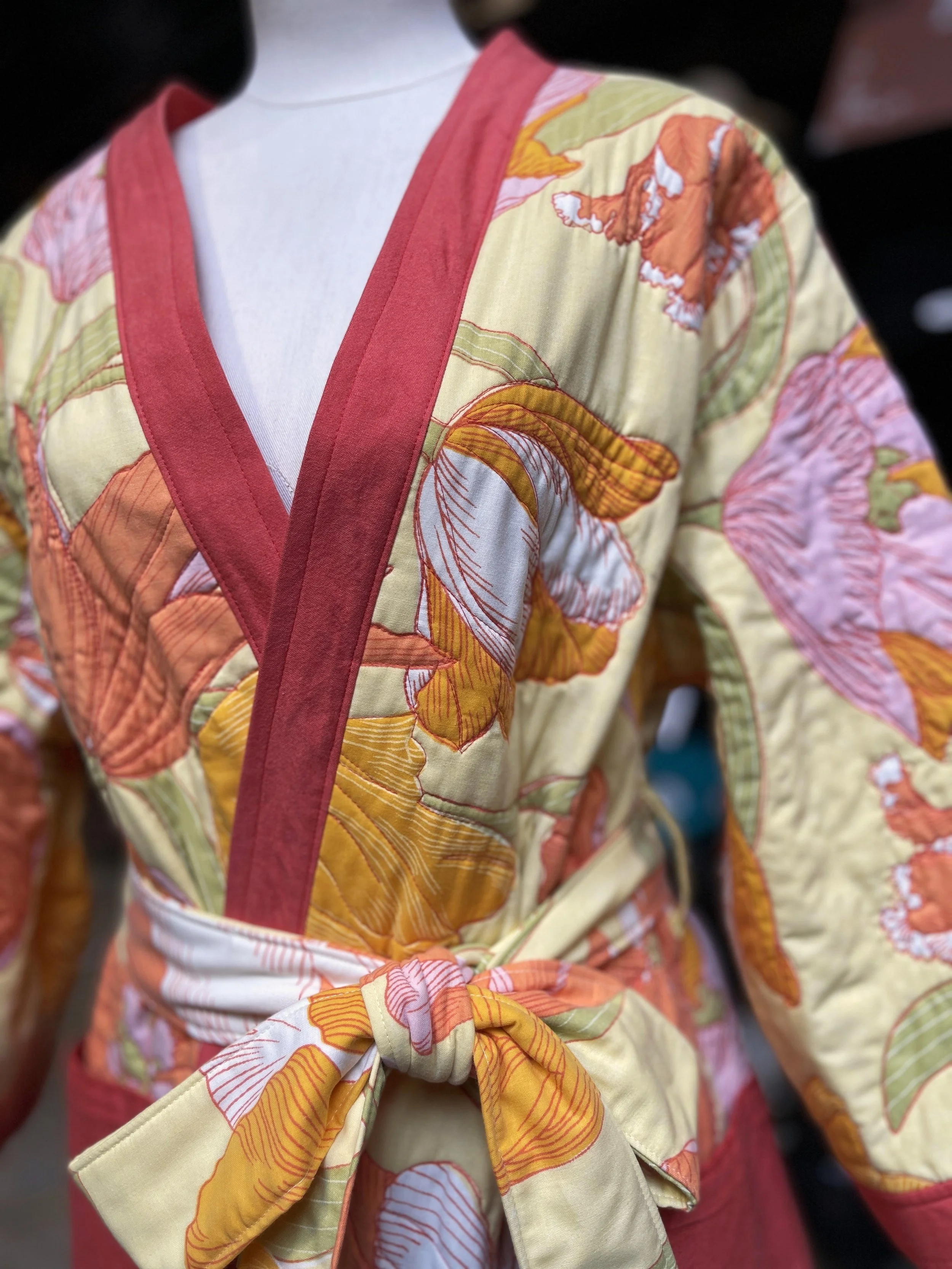 Meet "Lydia"  a Handmade House Coat - SOLD