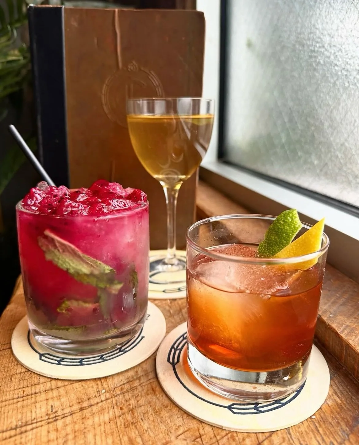Dry Jan, but make it delicious! 🥂 Sip on our spirit free cocktails all month long and toast to the year ahead!