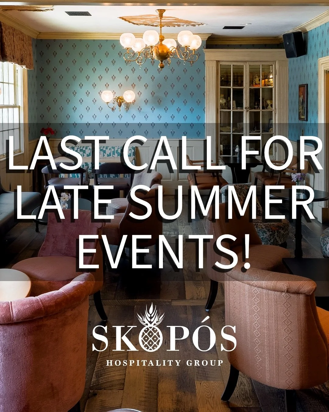 Last Call for Late Summer and Early Fall Events!! 🍂🎉

Planning a birthday bash? A baby or bridal shower? Just looking for a reason to gather and toast the season? We&rsquo;ve got you covered.
Available for:
✨ Birthdays
✨ Showers of all kinds
✨ Smal