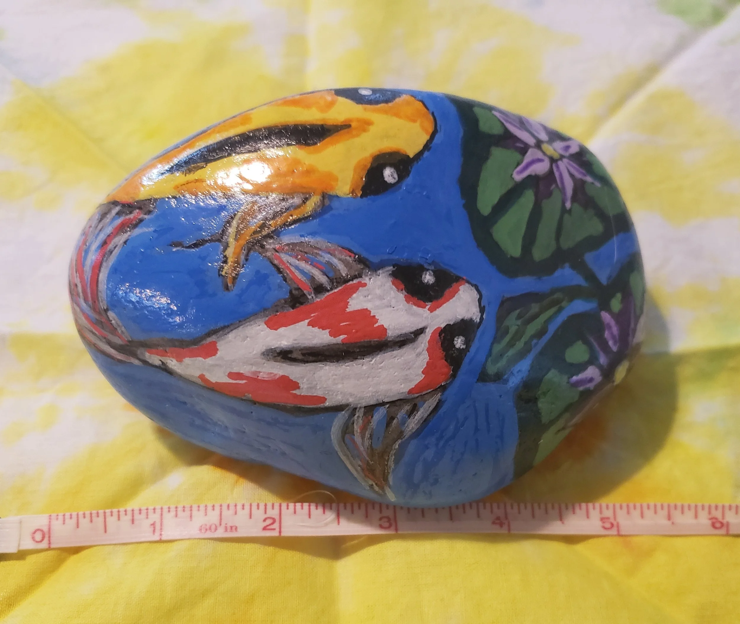 Don't be koi..... 5"x3"x2"   3lbs.