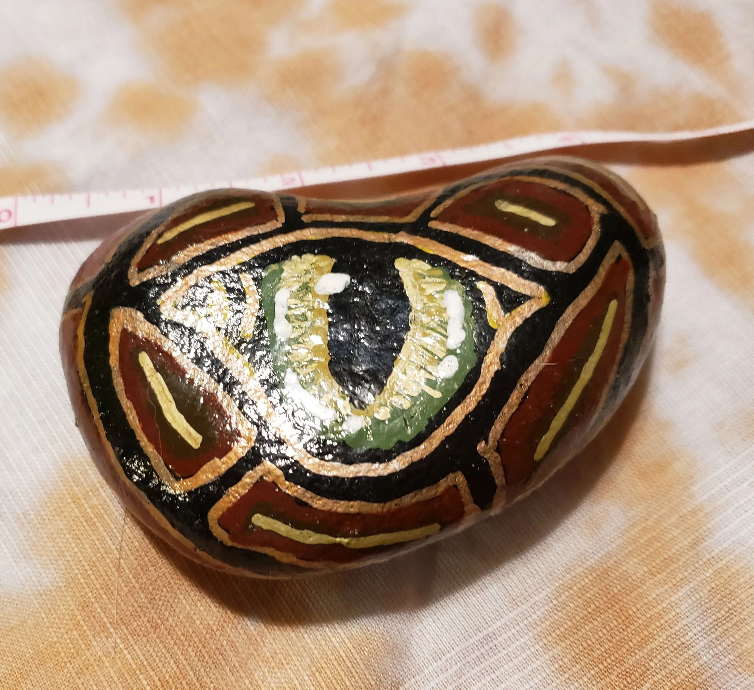 Jurassic the sequel... 3"x4"x1.5"   1lb.