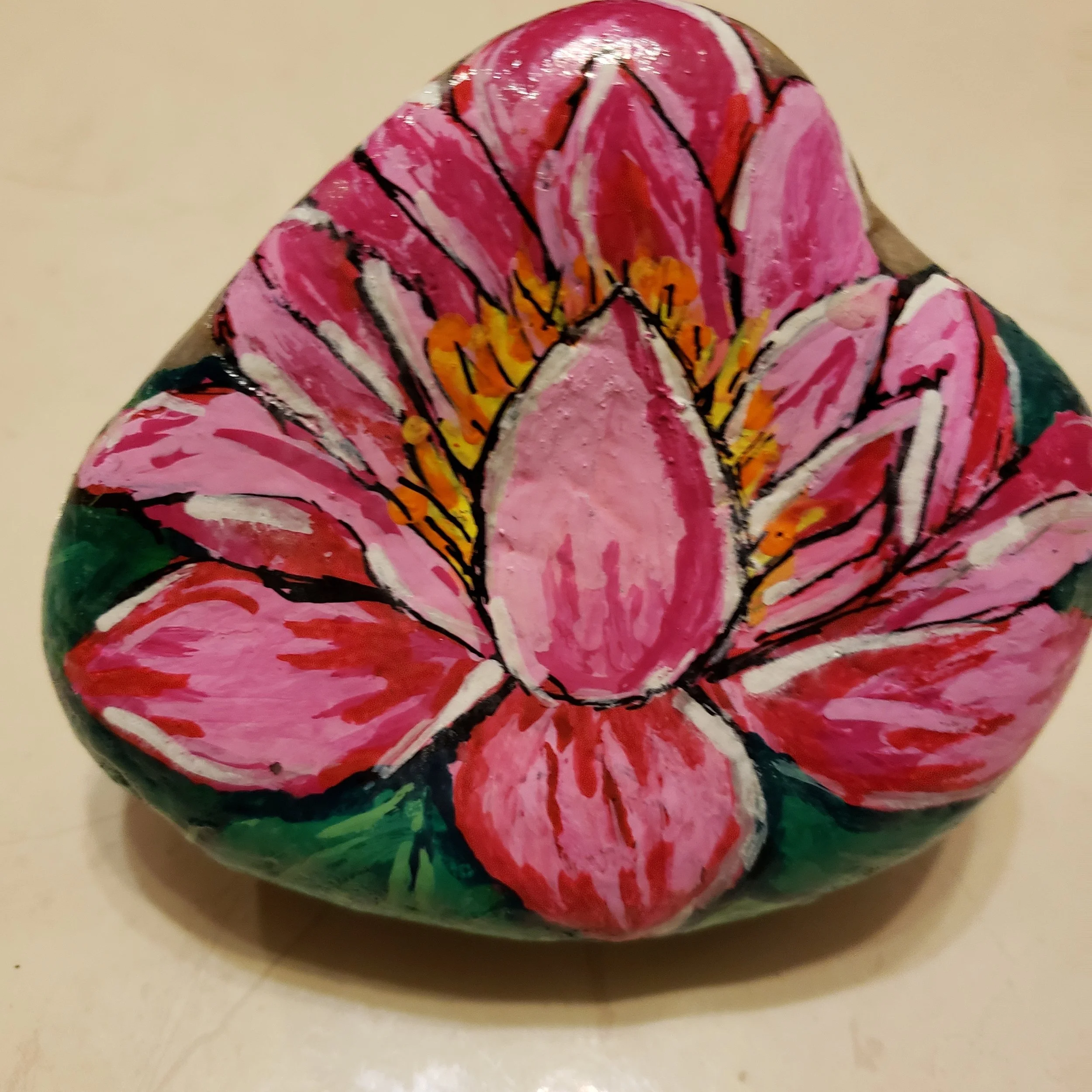 Pink lotus  6"x5"x3"  5lbs.