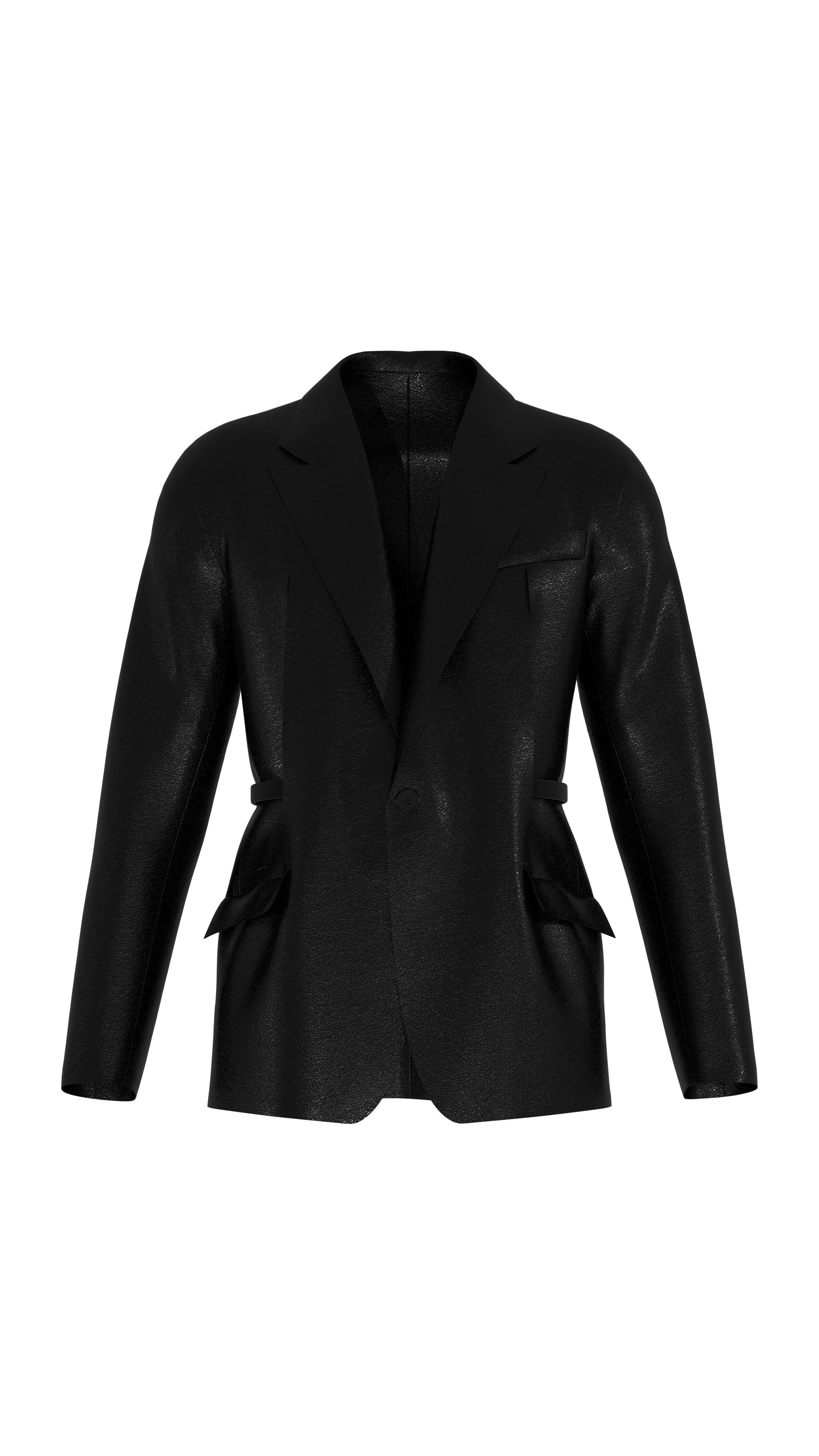 Lambskin Peak Jacket