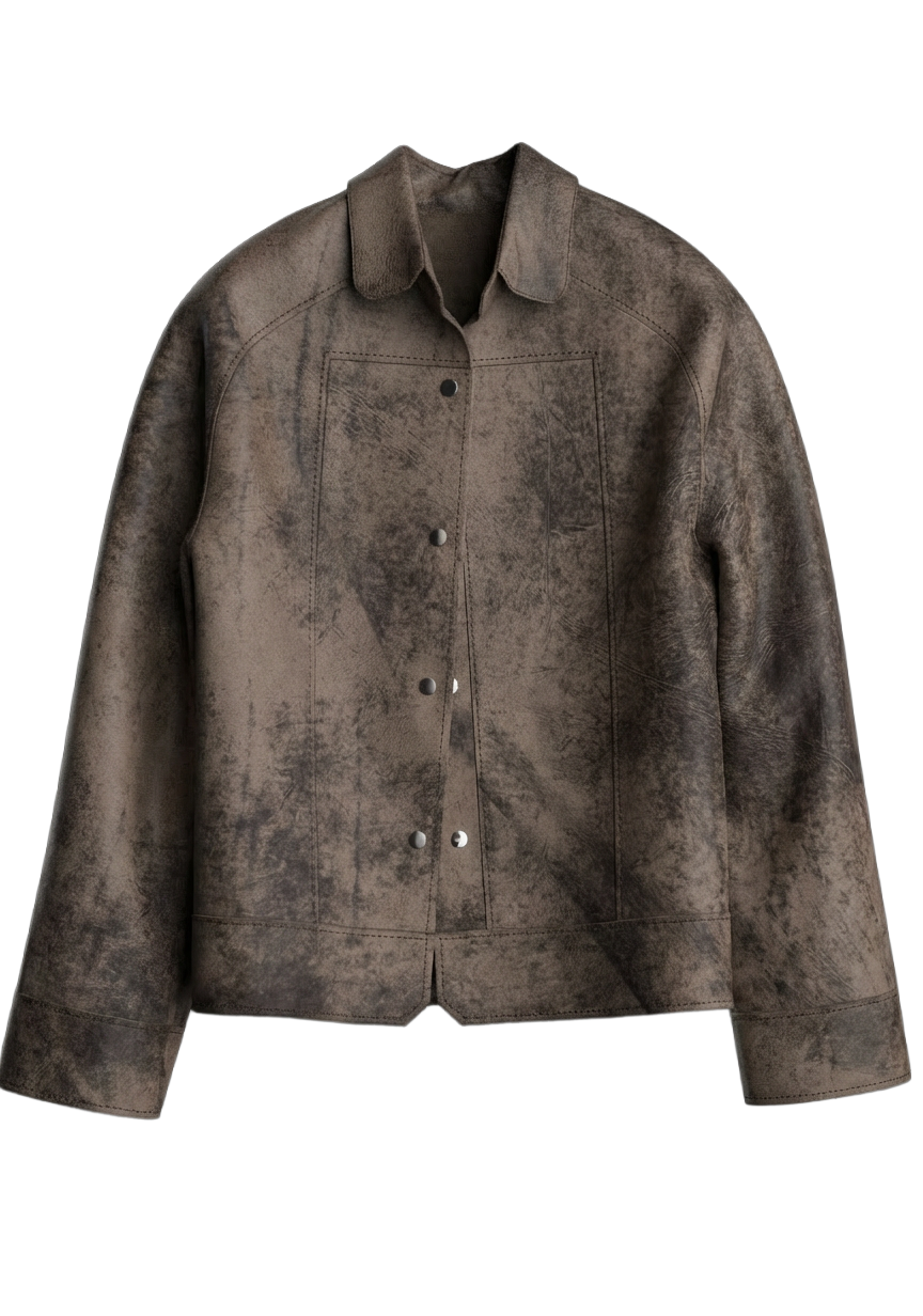 Distressed Leather Jacket Front.png