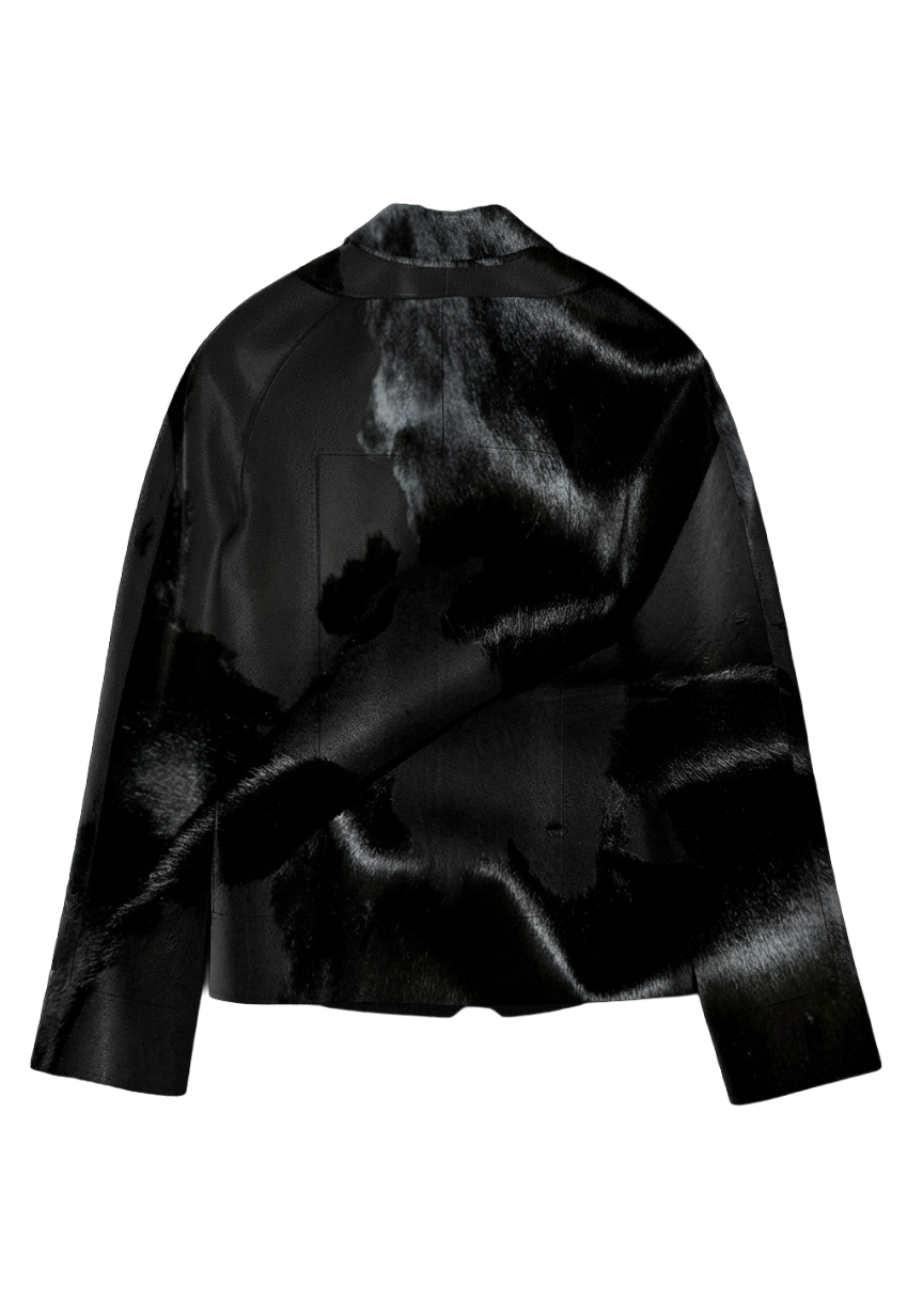 Draped Fine Calf Hair Jacket Back.png