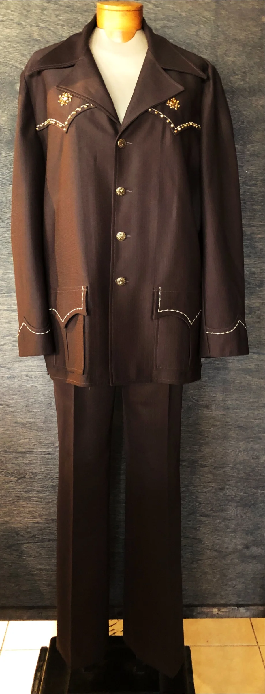 Rhinestone Cowboy Vintage 1970's Tony Alamo Western Suit — Star Struck  Vintage