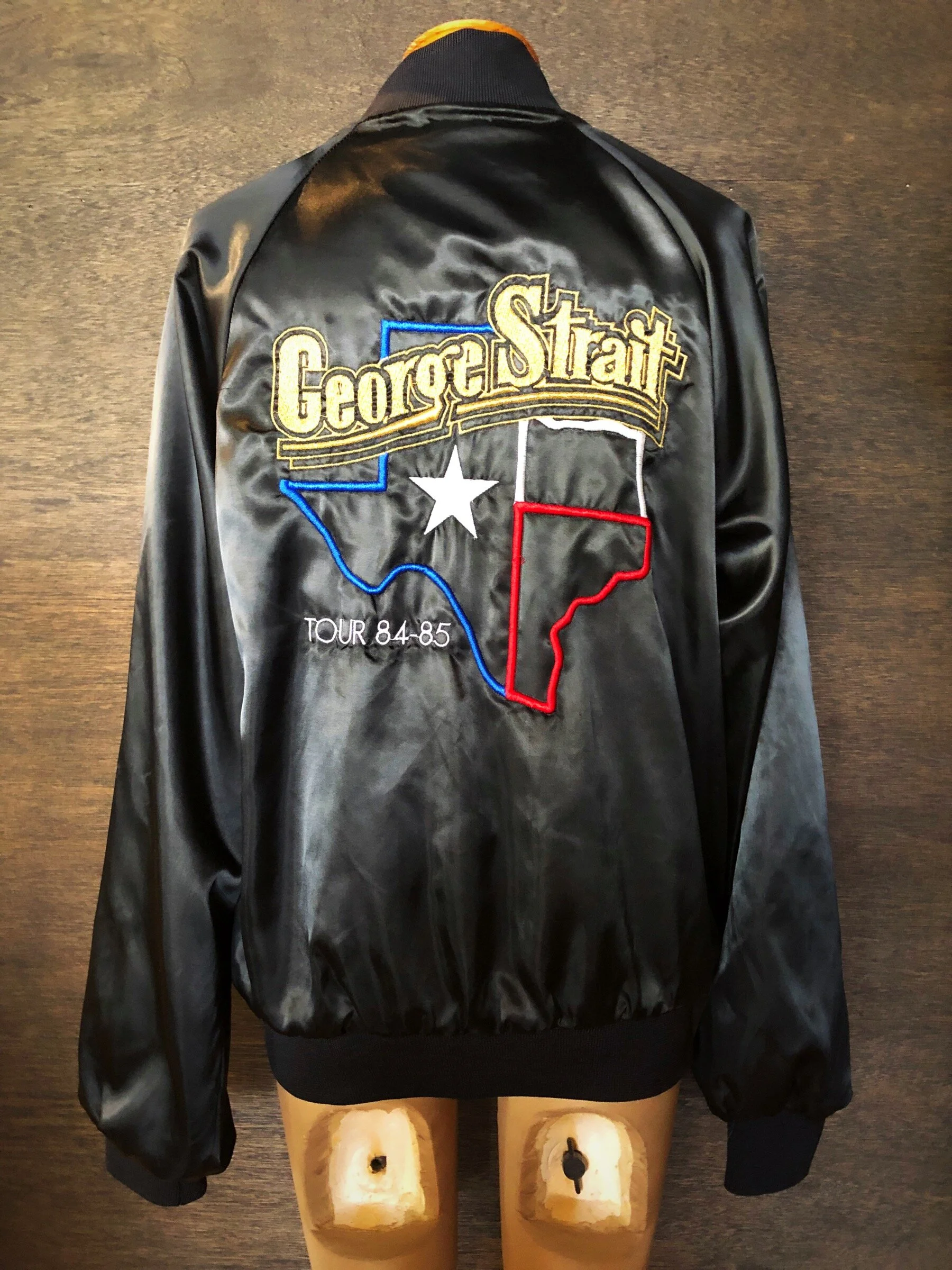 Vintage 1984-1985 George Strait Satin 