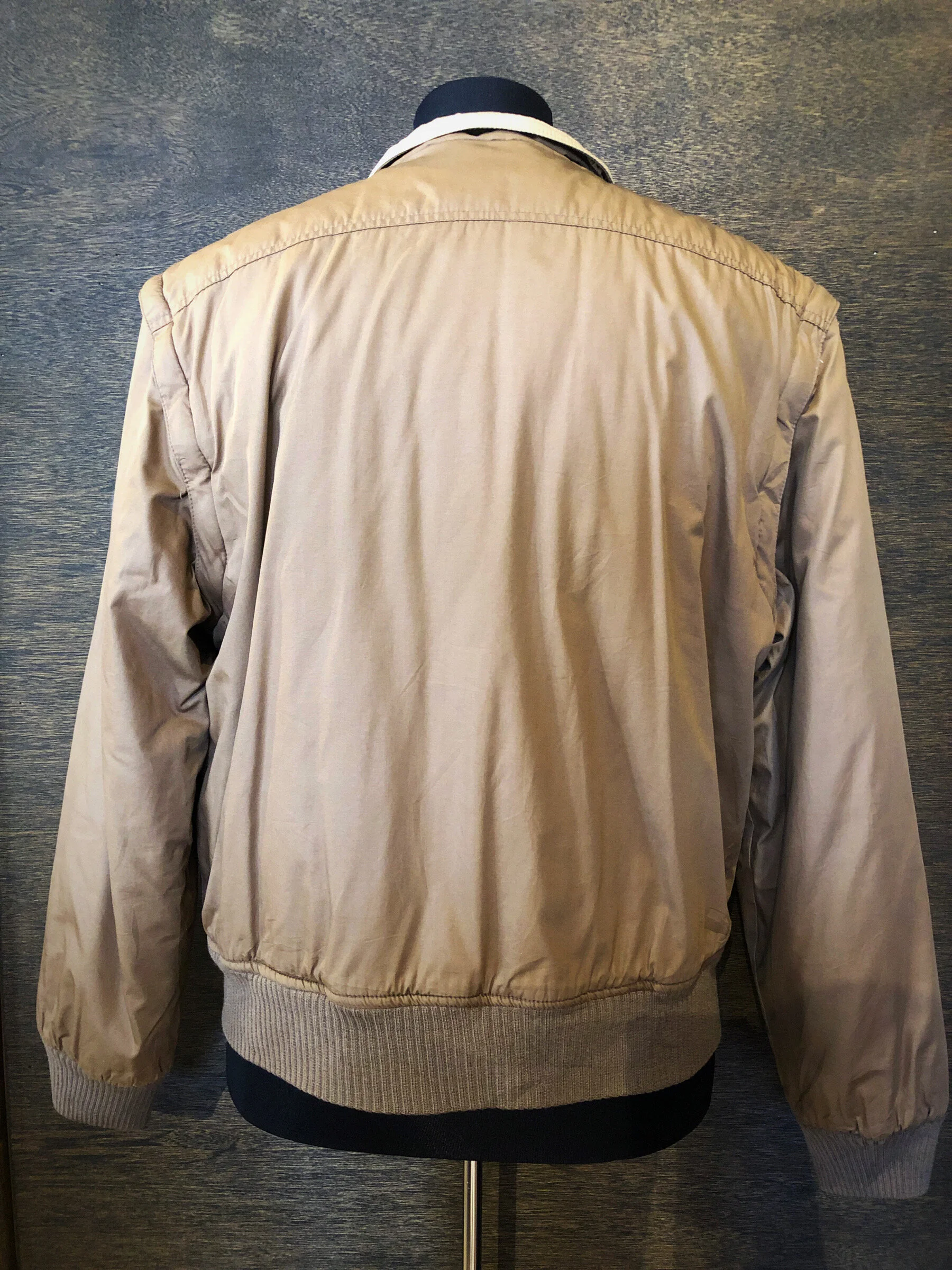 tan members only jacket