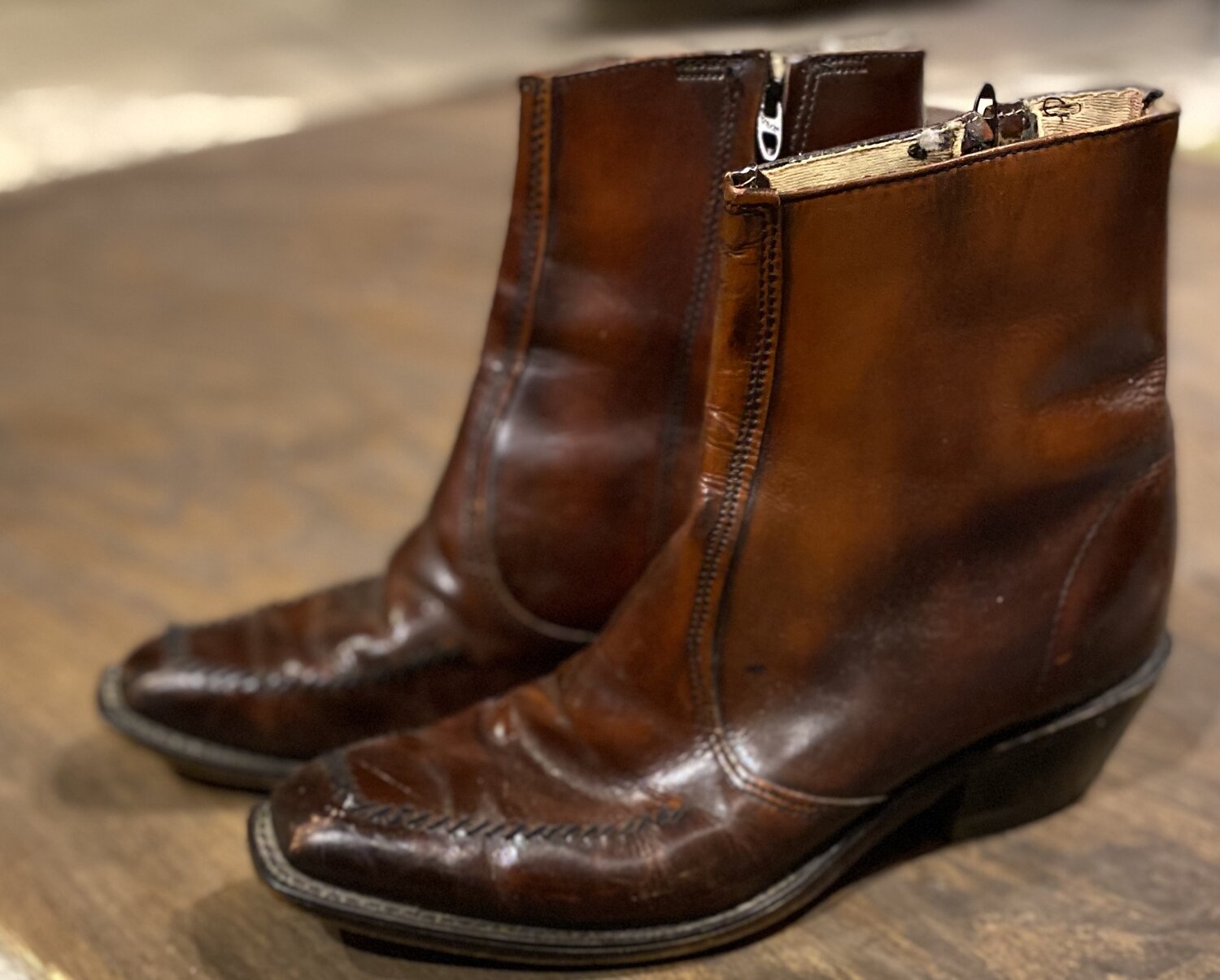 krigerisk Brøl Allergi Vintage 1970's Wrangler Chelsea Boots — Star Struck Vintage
