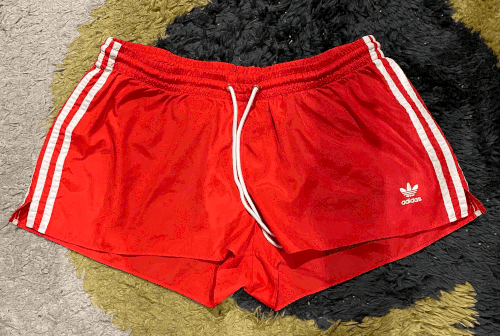 Vintage 80's Adidas Leaf Running Shorts — Star