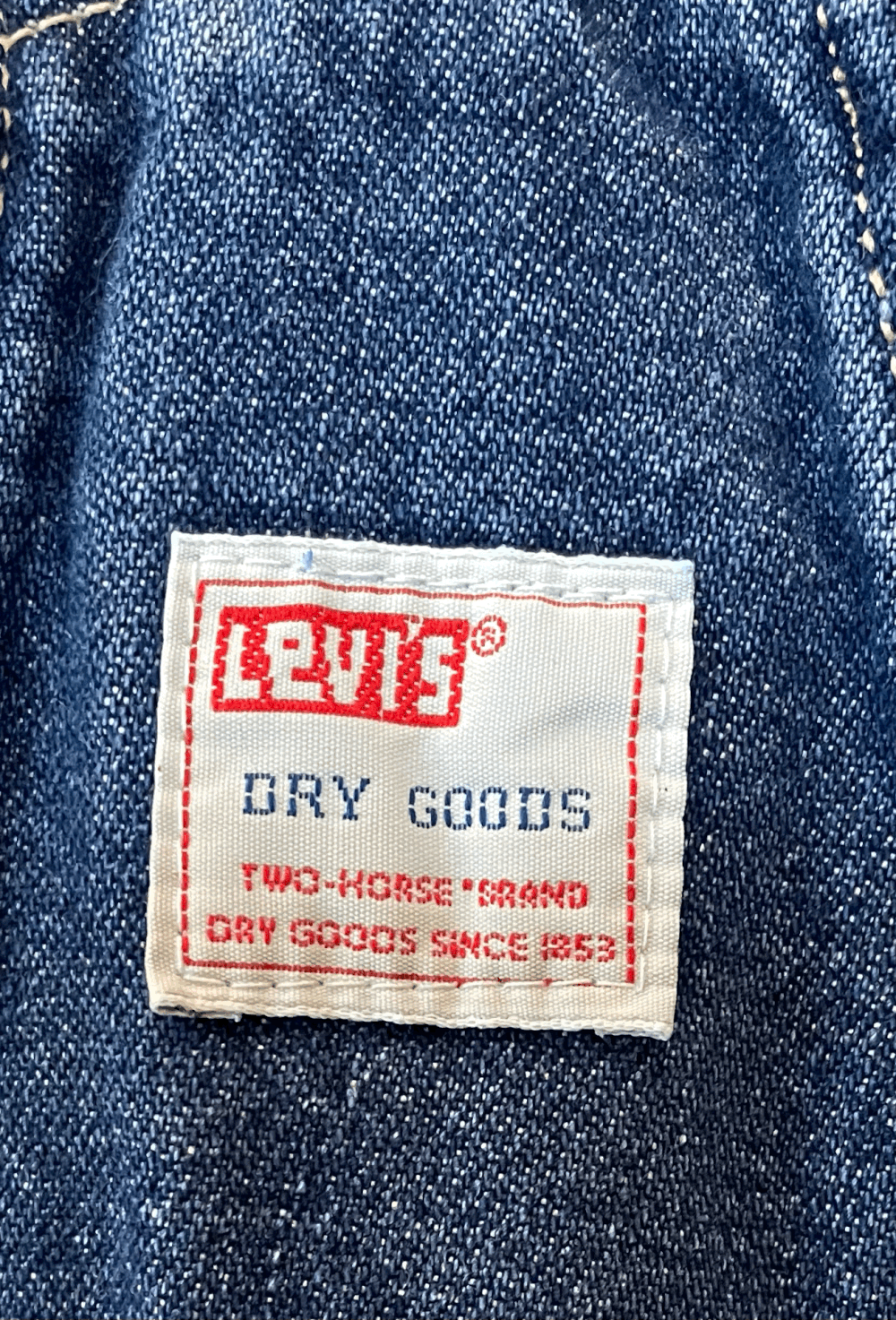 Vintage Levis Dry Goods Overalls — Star Struck Vintage