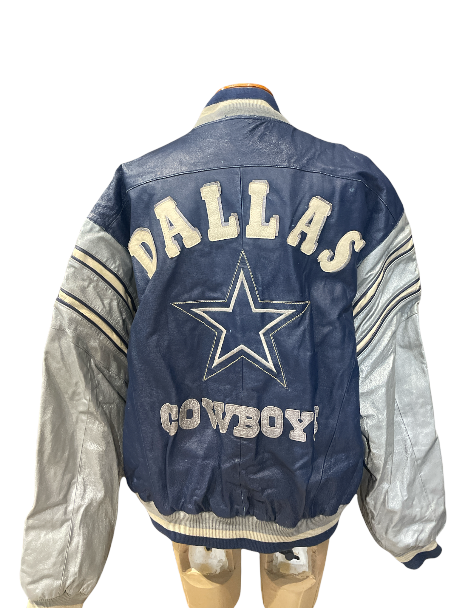Vintage Dallas Cowboys Leather Jacket 