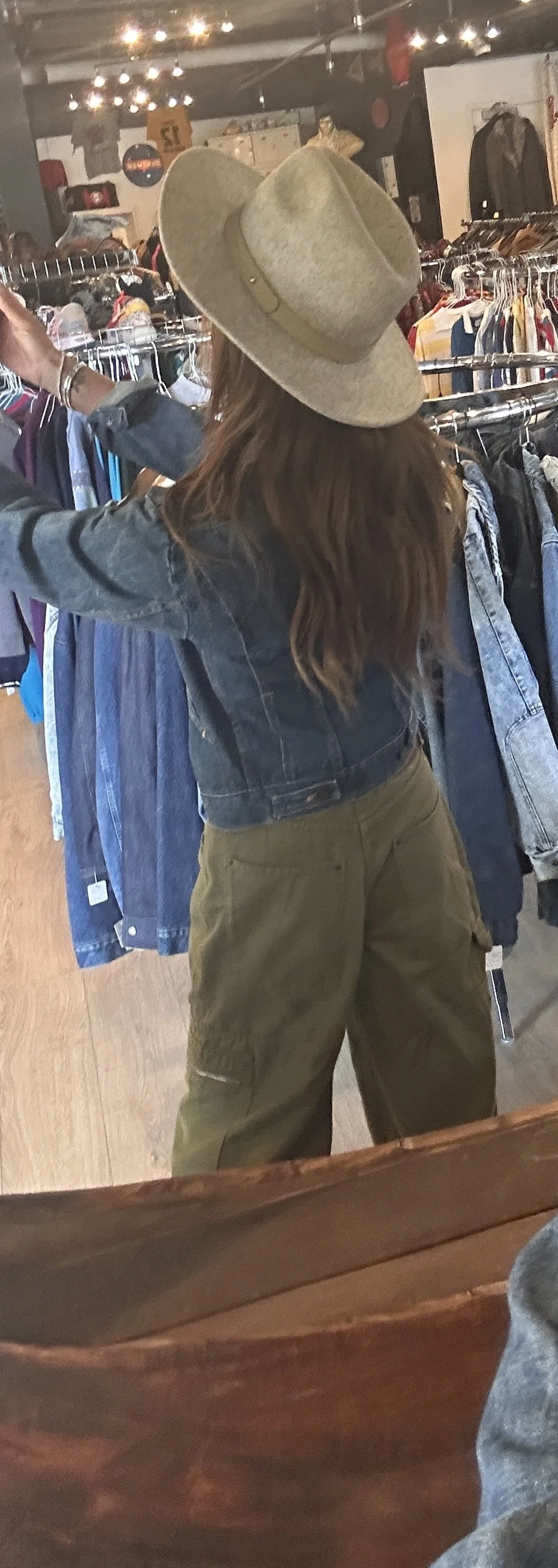 Authentic Vintage 1960's Wrangler Zip Up Denim Jacket — Star