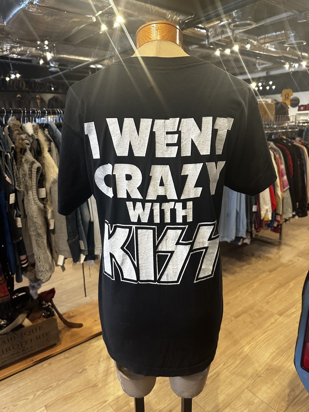 Original Vintage 1988 KISS Crazy Nights Tour Tshirt — Star Original Vintage 1988 KISS Crazy Nights Tour Tshirt — Star