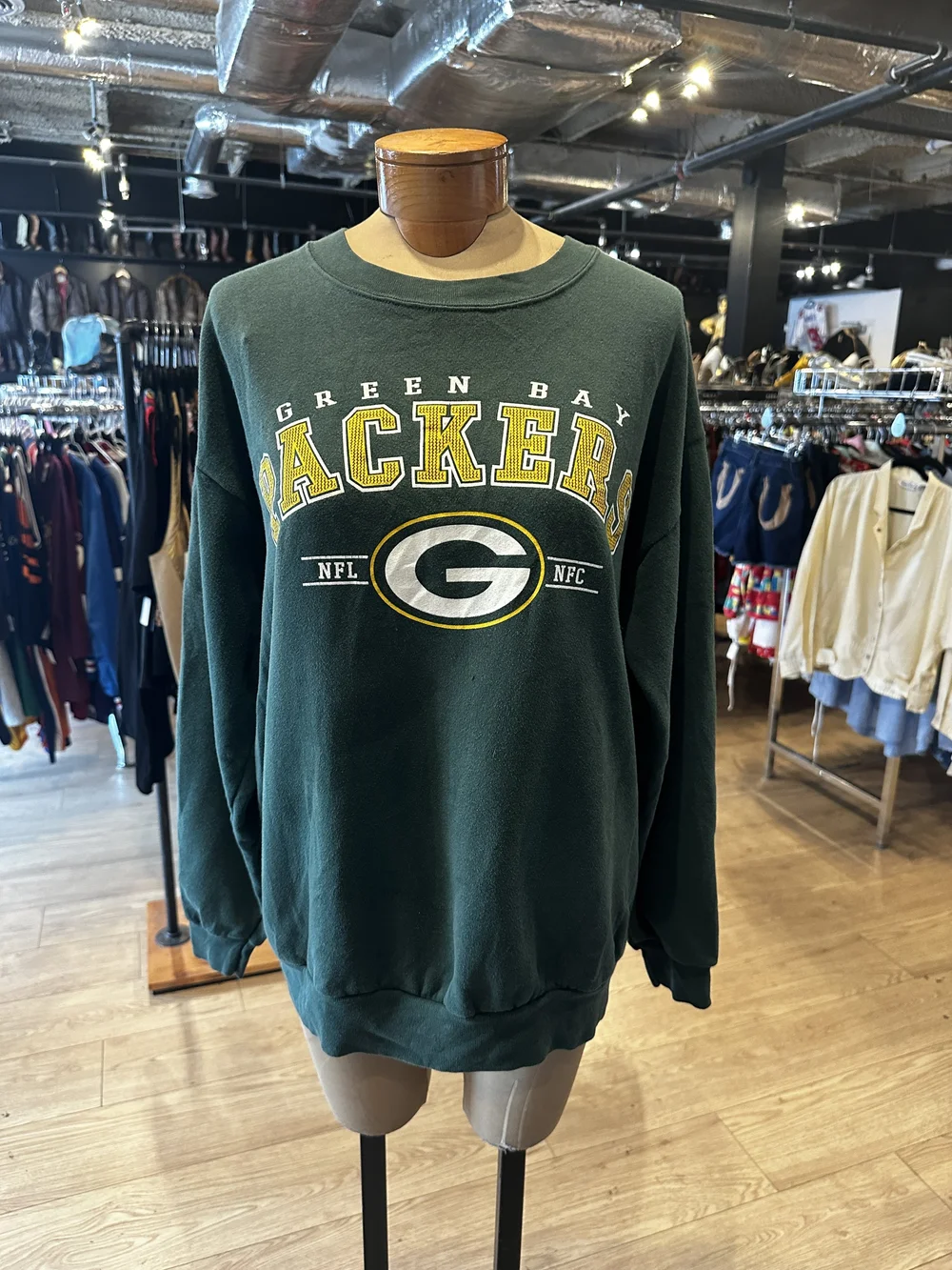 Vintage Green Bay Packers Sweatshirt  Star Struck Vintage