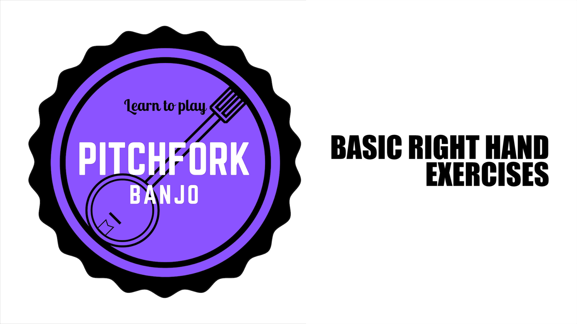 Basic Right Hand Exercises