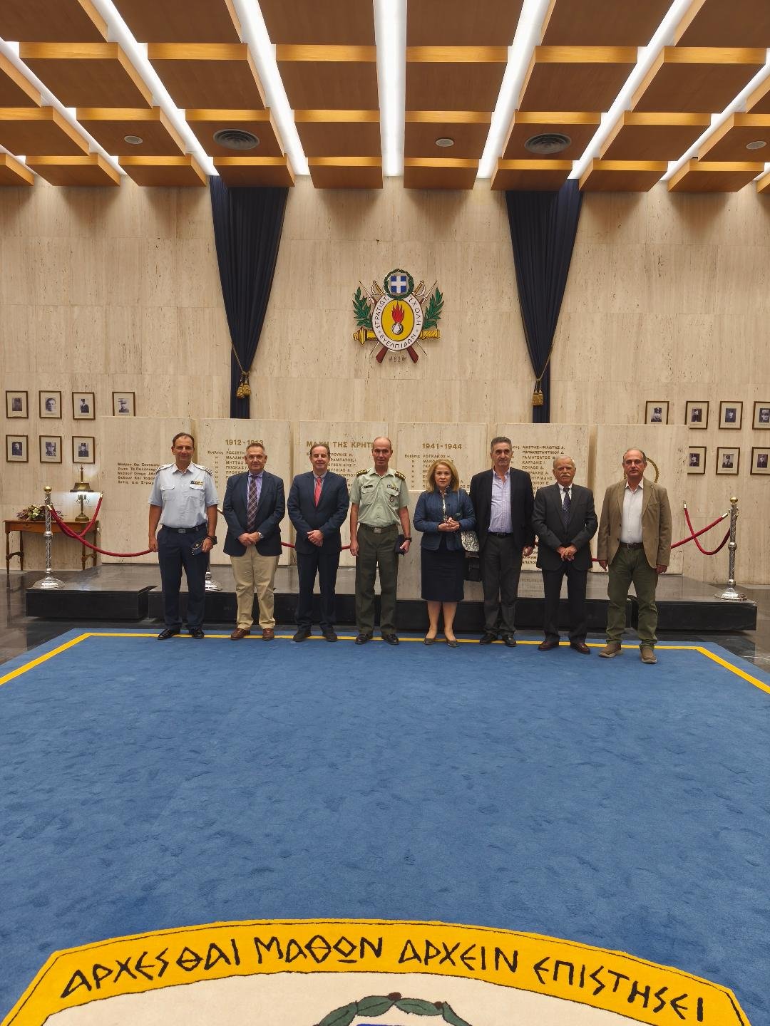 Διαδραστική εσπερίδα με θέμα " Η φορεσία,ο οπλισμός και ο καθημερινός βίος των αγωνιστών της Επανάστασης του 1821" στην έδρα της Στρατιωτικής Σχολής Ευελπίδων