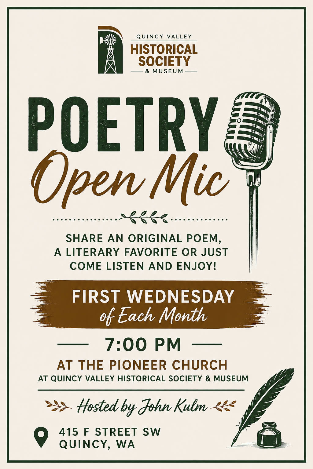 Poetry Open Mic