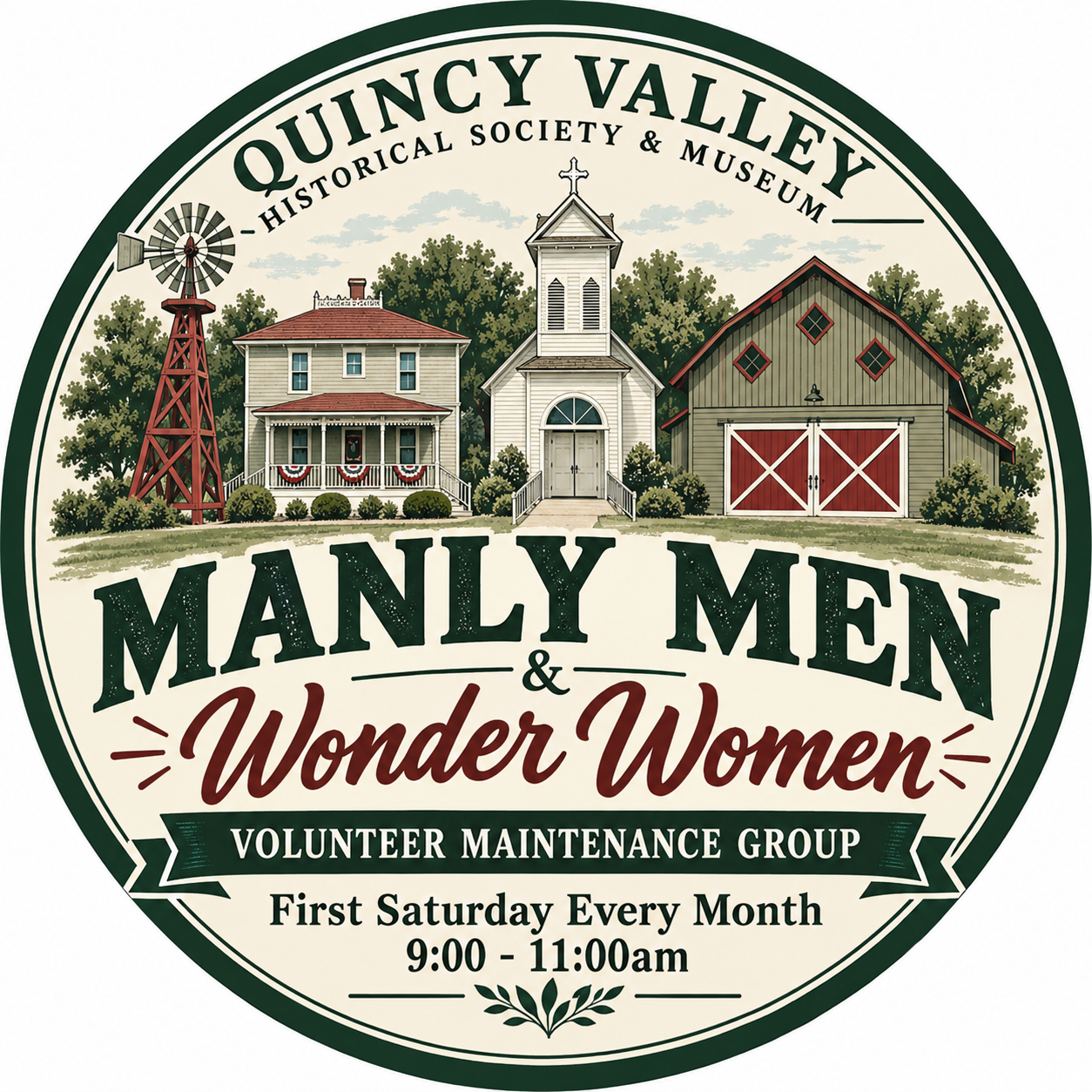 Manly Men and Wonder Woman Volunteer Maintenance Group