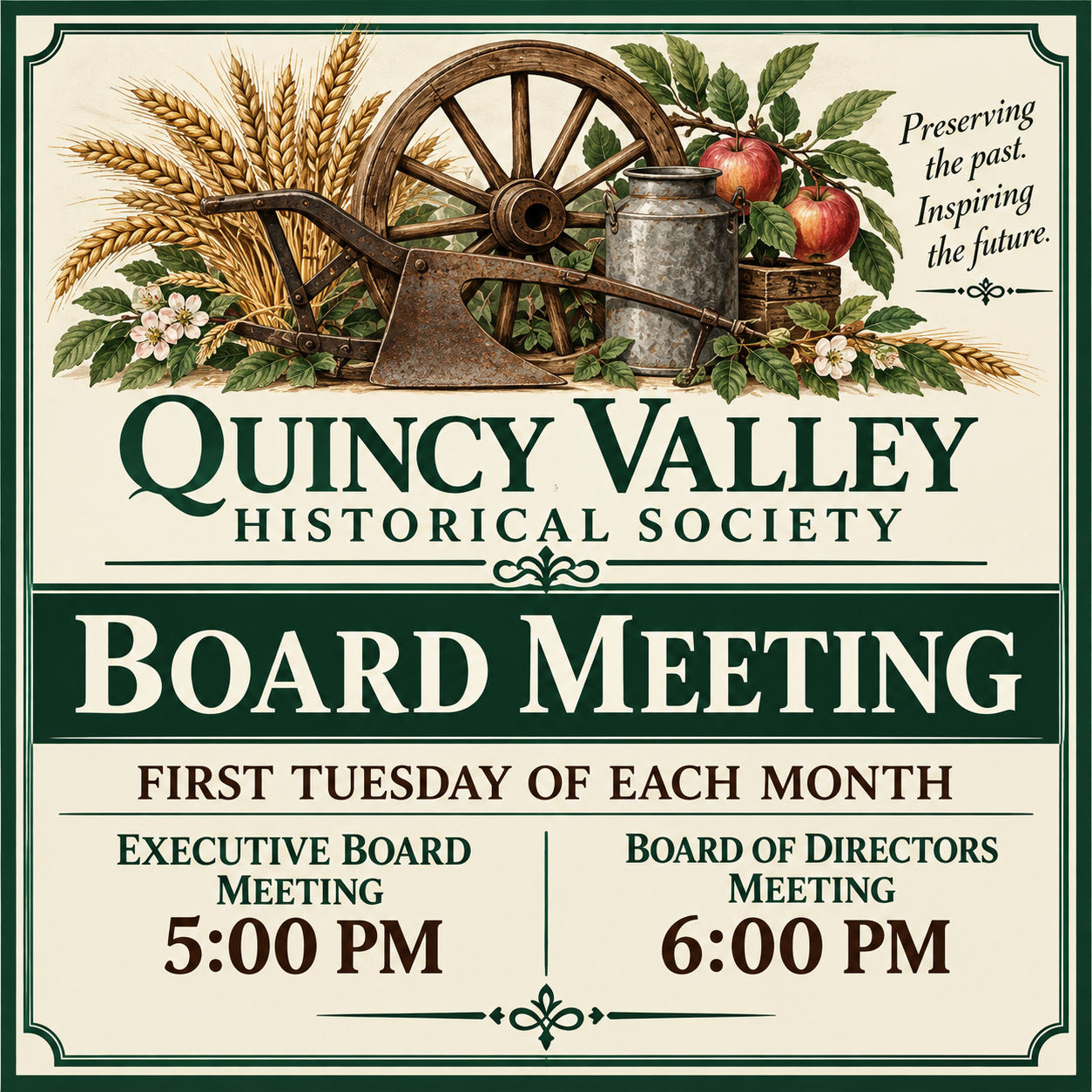 Executive and Board of Directors Meetings