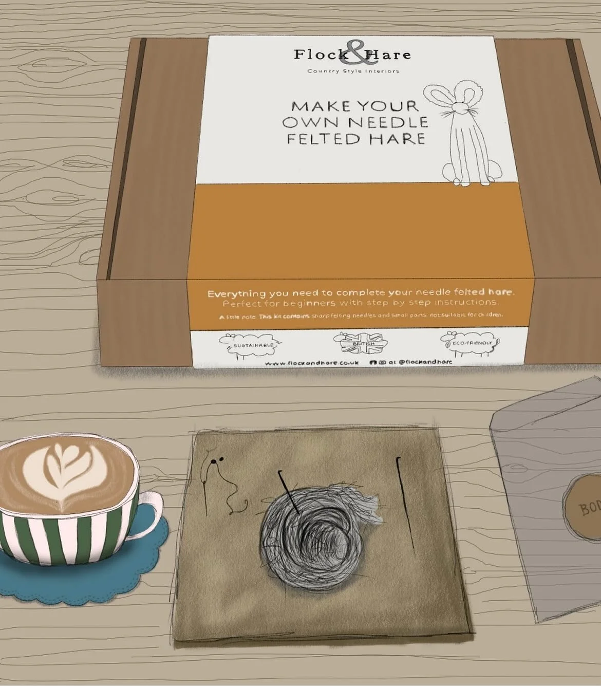 FELTING WORKSHOP 

Upcoming needle felting workshop @leicestershirecraftcentre Market Harborough 

Join me on the 17th October 10-2pm for a fun make your own hare needle felting workshop.

If you would like to learn a new skill or would simply enjoy 