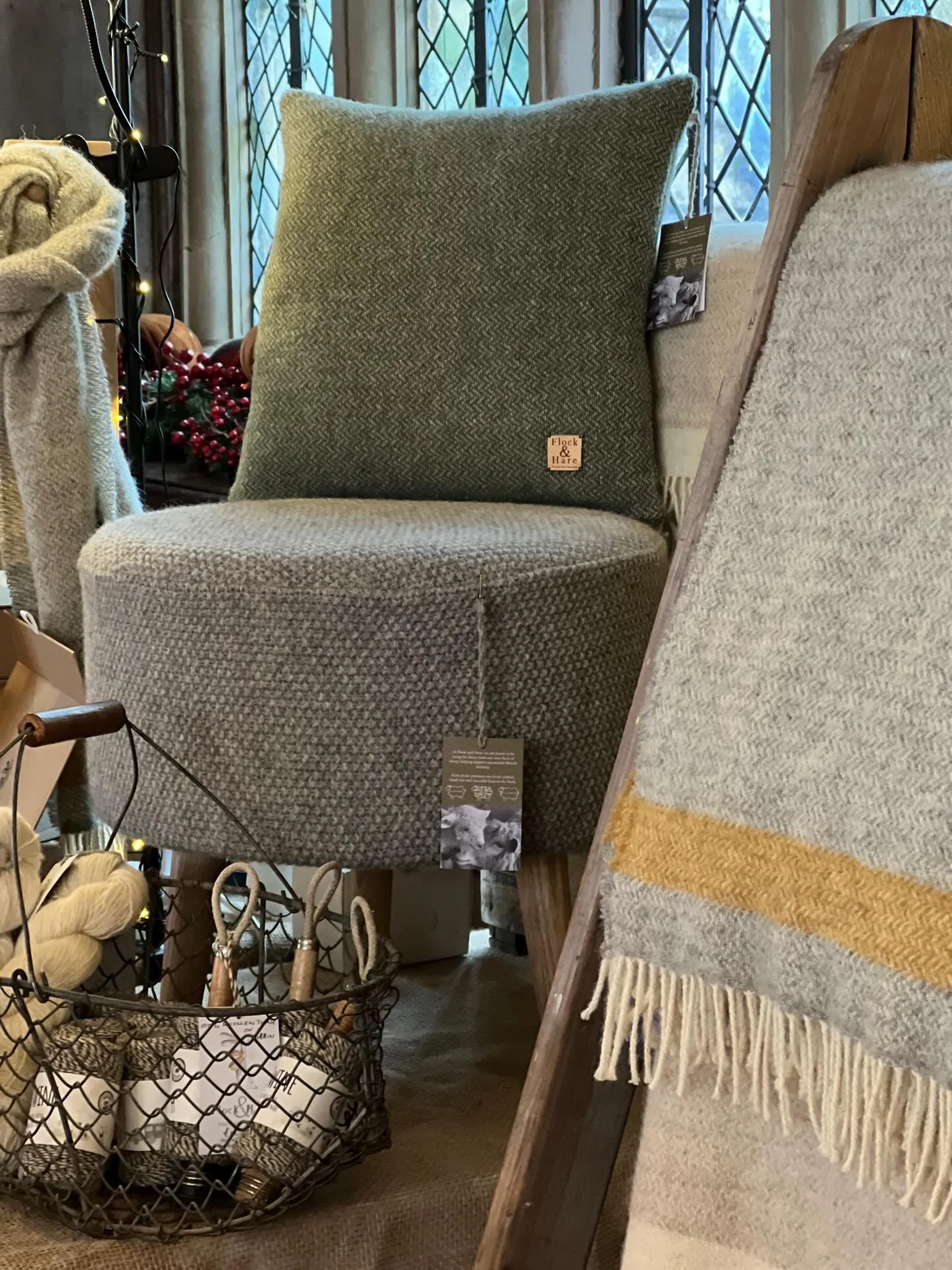 Lots of cosy layering on my stall today @haddonmercatum, I&rsquo;m here over the weekend, the last three days have been very busy, it&rsquo;s a sellout this weekend so looking forward to a busy couple of days.