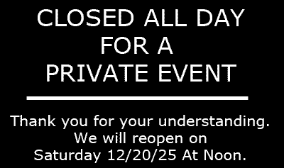 Closed - Private Party