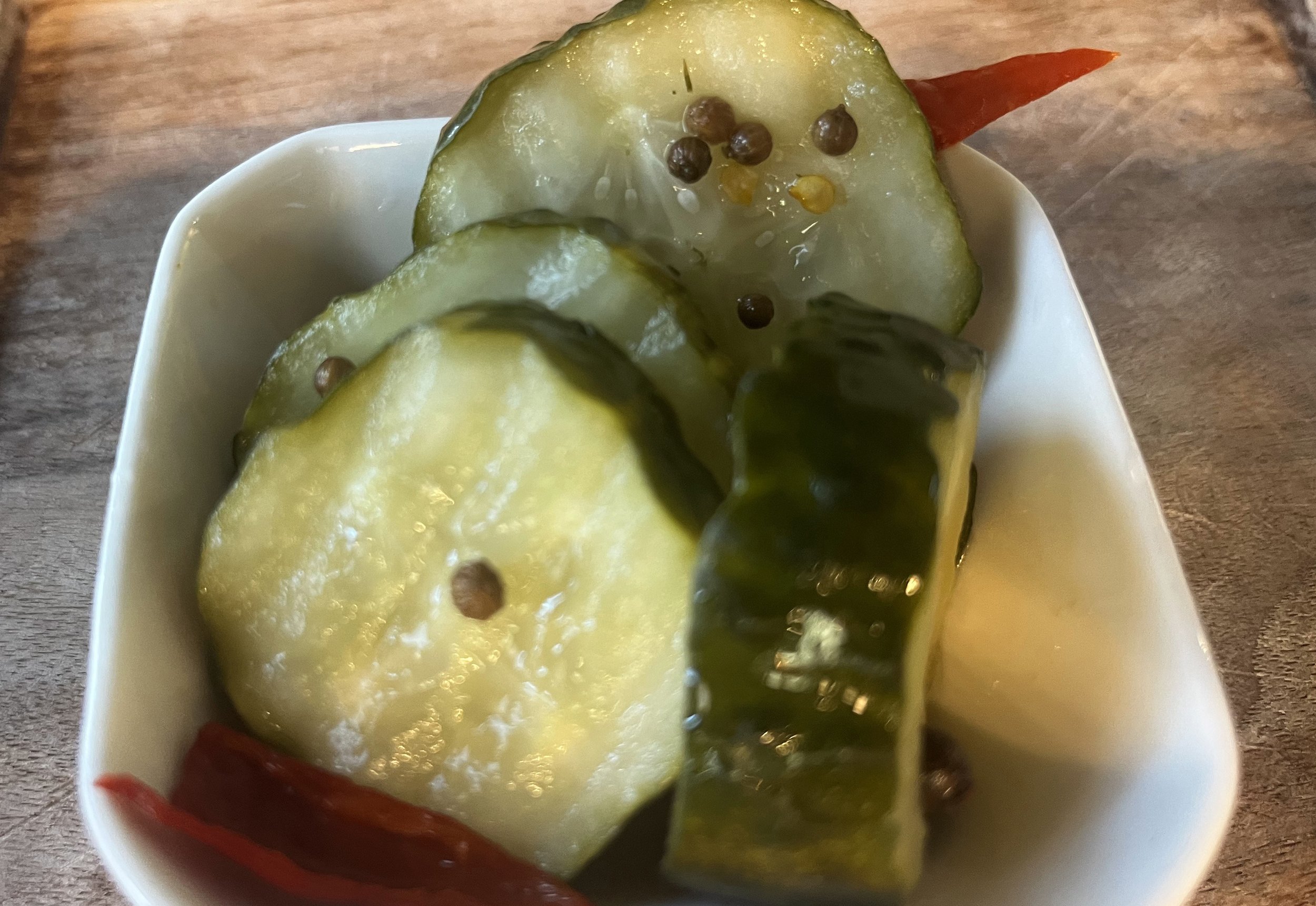 Behind the Bar: House-Brined Pickle Slices