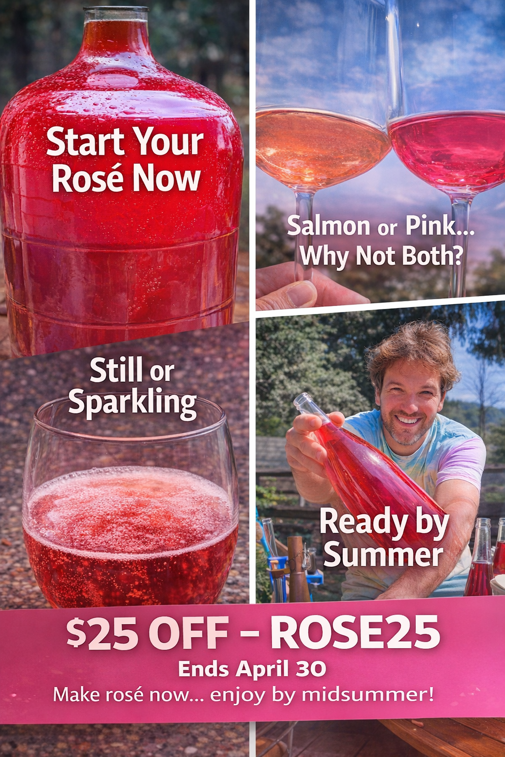 buy rose wine juice frozen