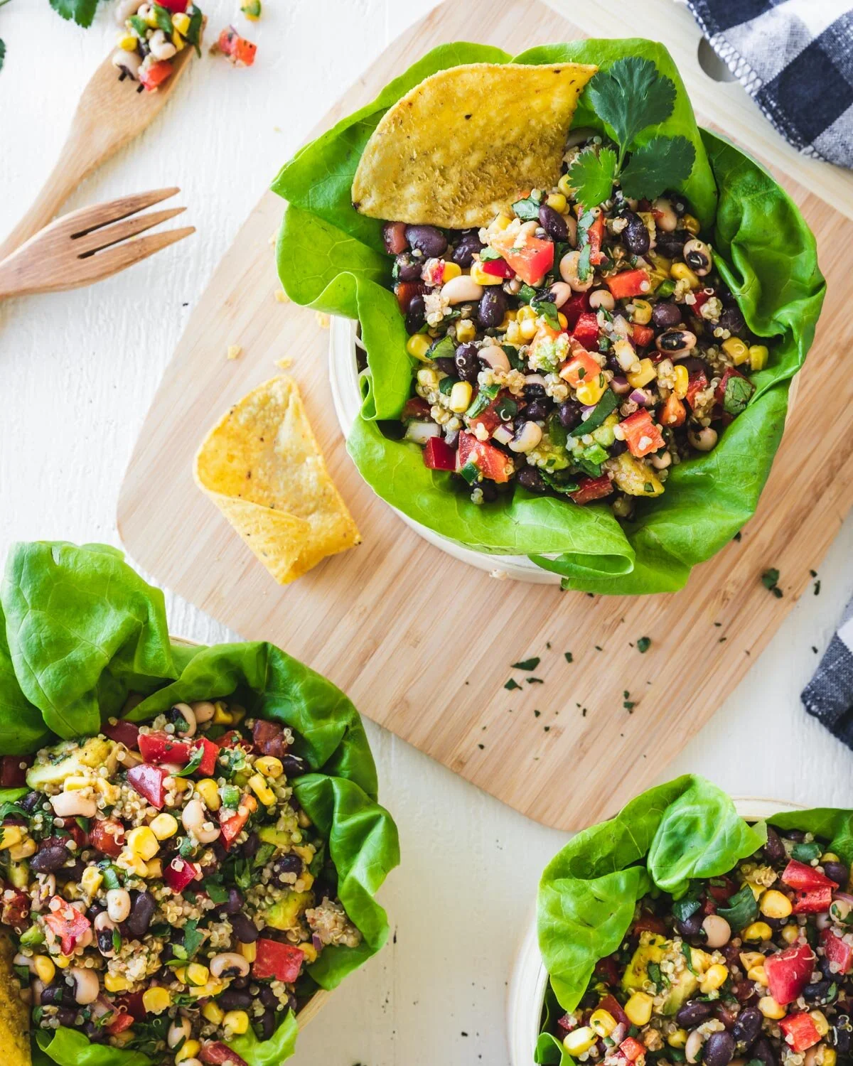 Cowboy Caviar with Quinoa and Zesty Lime Dressing