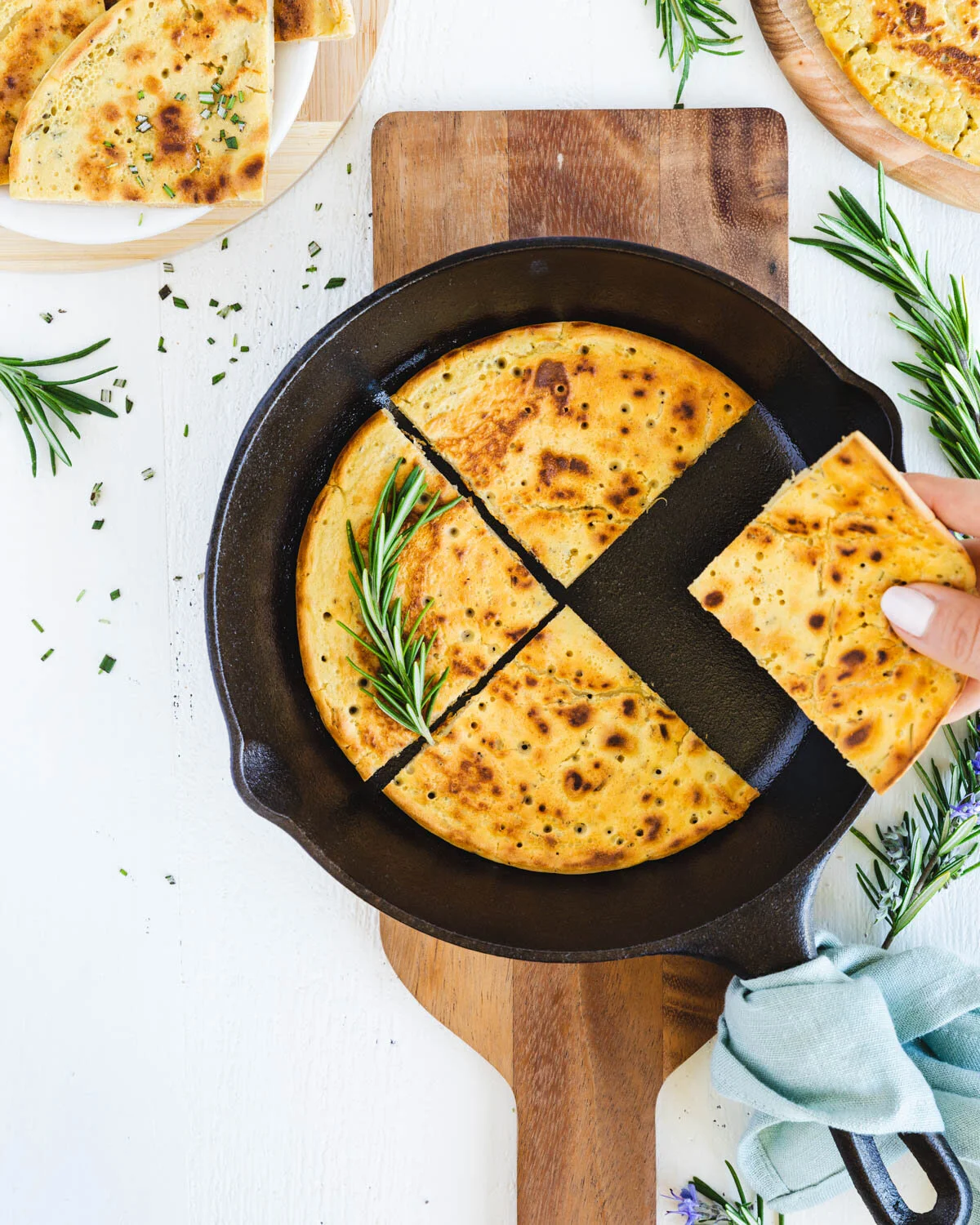 Oil-Free Socca Bread 