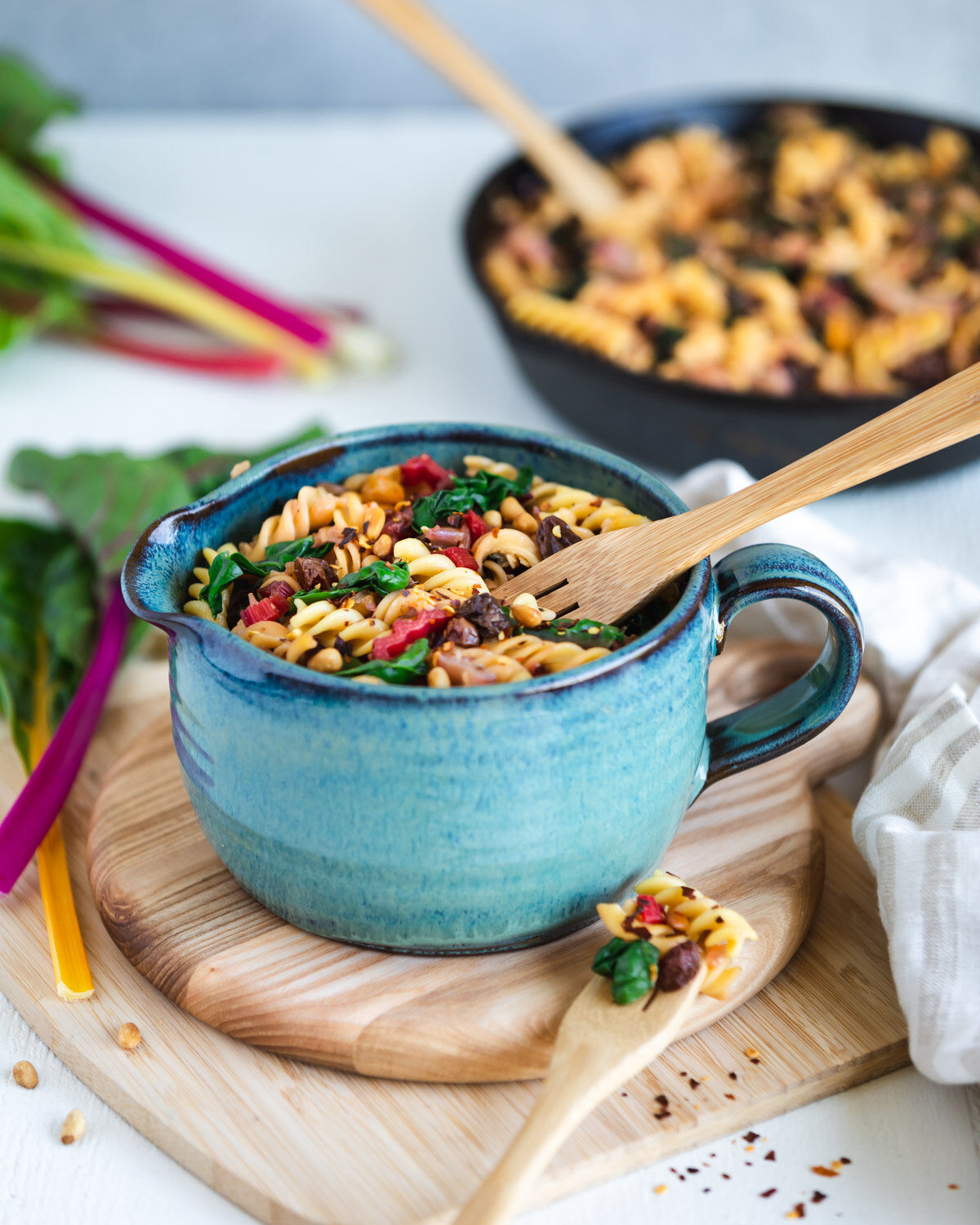 Rainbow Chard Pasta